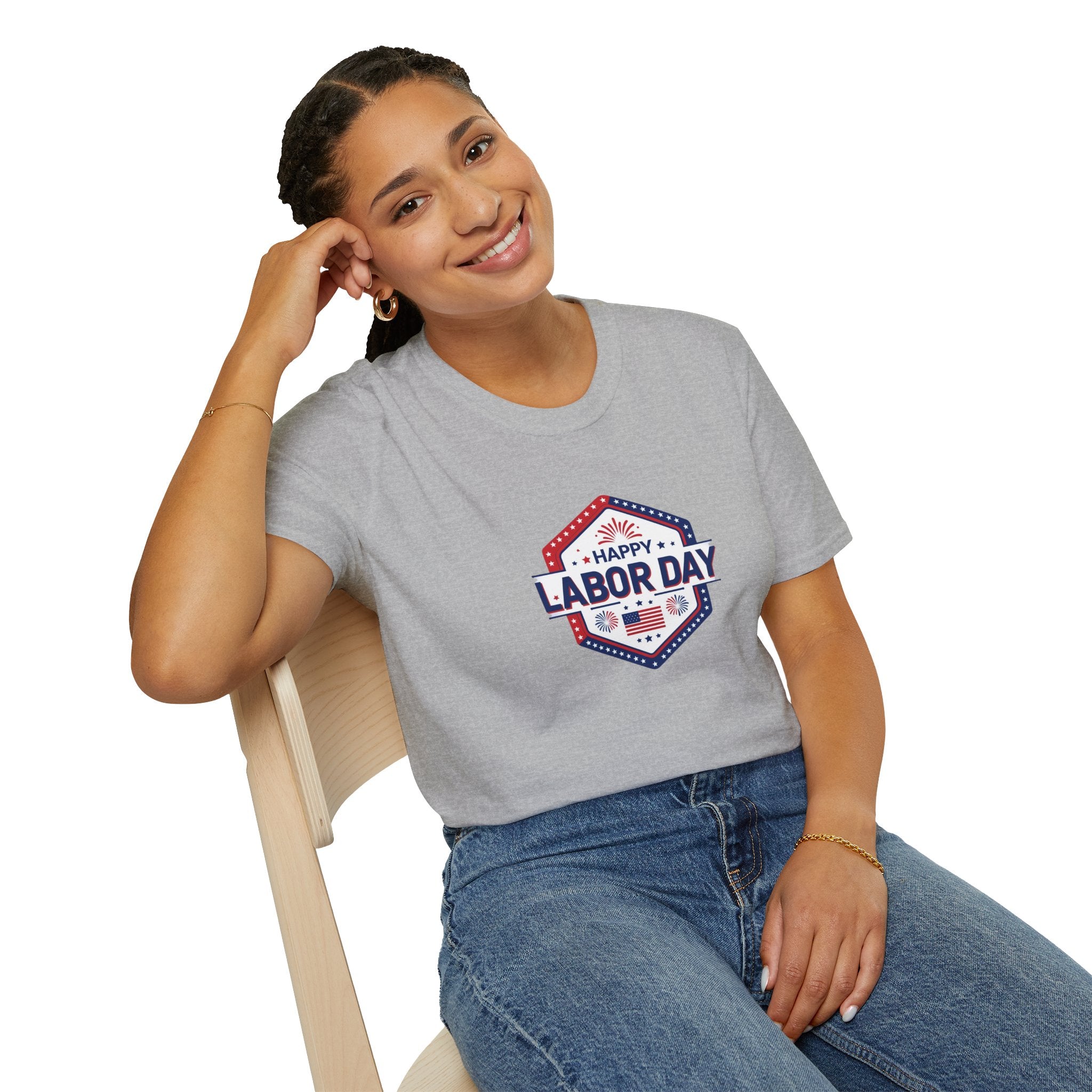 Celebrate Labor Day Unisex Softstyle T-Shirt