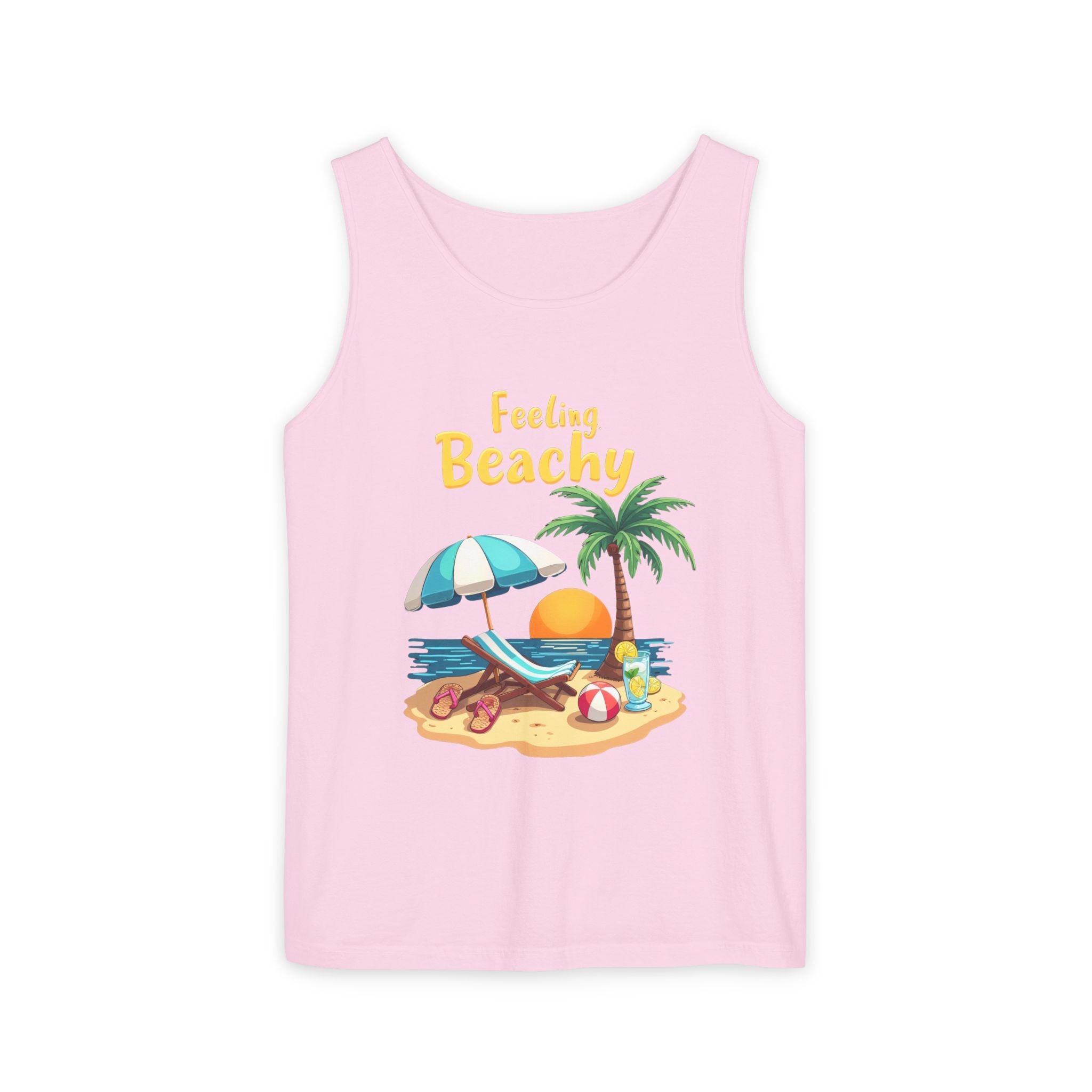 Feeling Beachy Unisex Tank Top