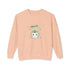 Kiss Me I'm Irish Cat Unisex Lightweight Crewneck Sweatshirt