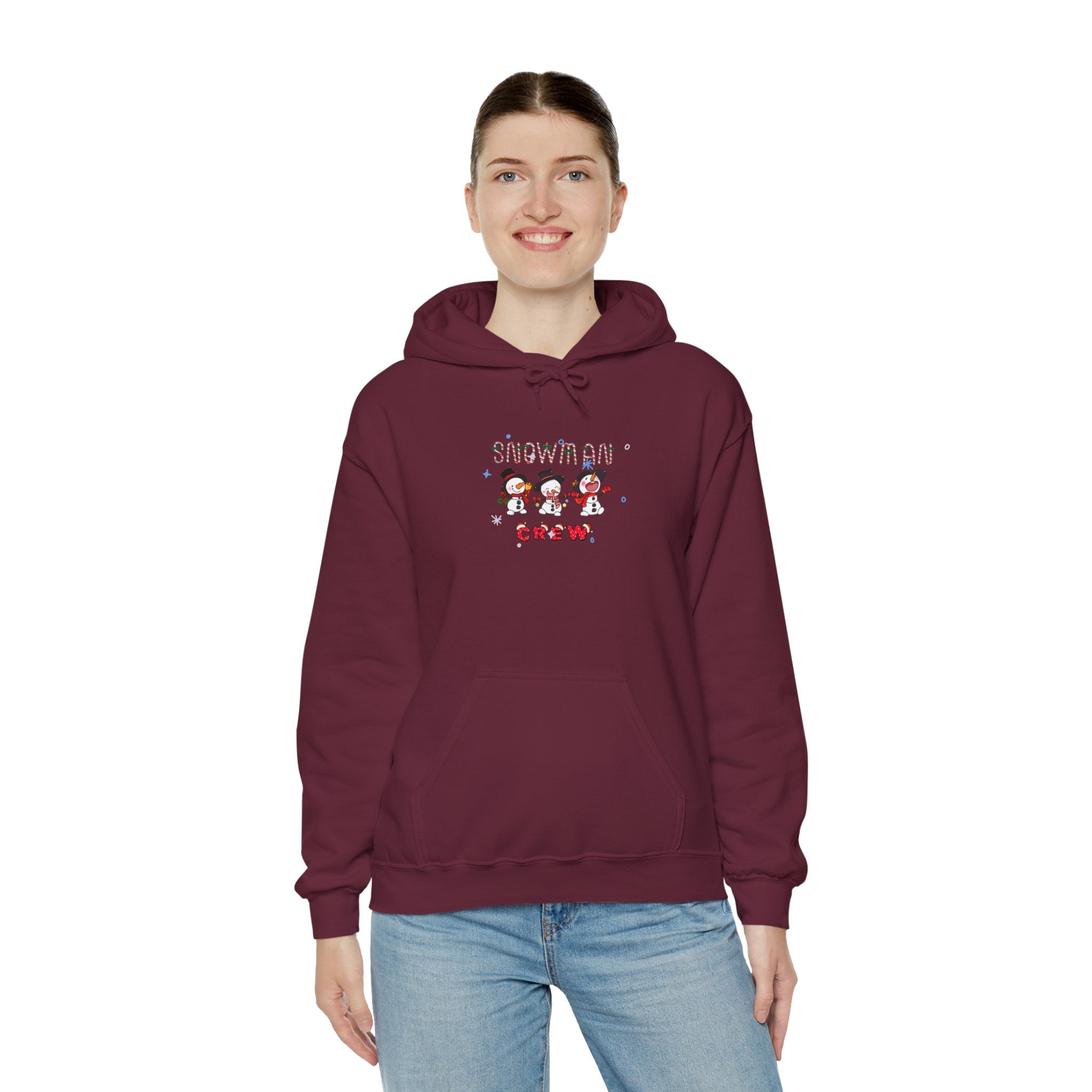 Snowman Crew Unisex Heavy Blend™ Hooded Sweatshirt