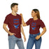 Land Of The Free Home Of The Brave Unisex Jersey Short Sleeve Tee