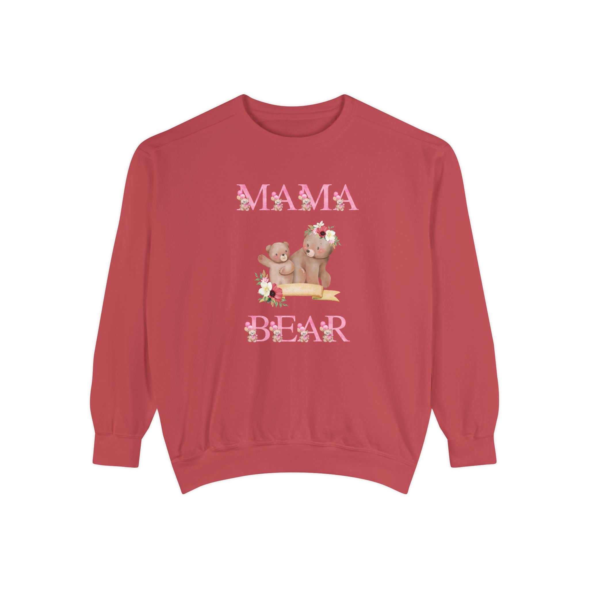 Mama Bear Unisex Garment-Dyed Sweatshirt