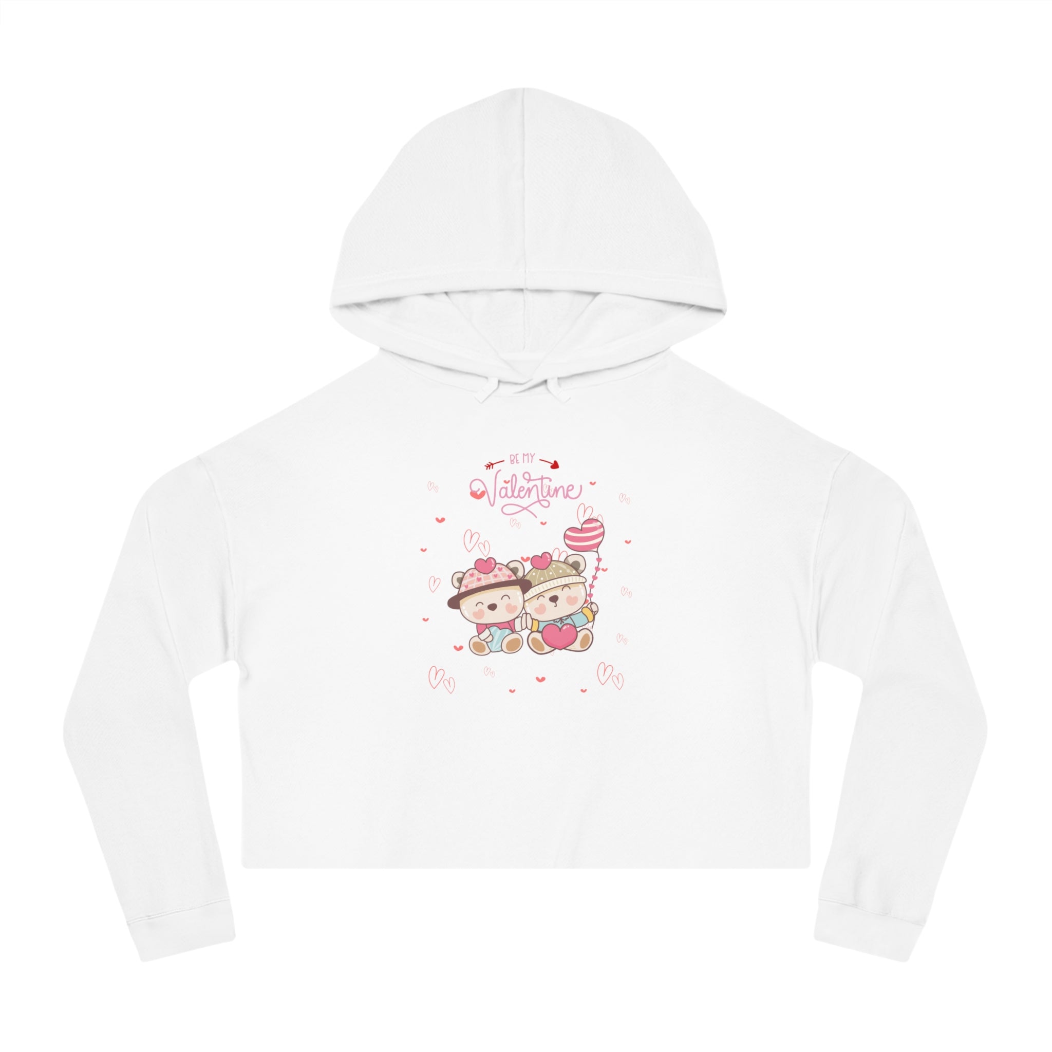 You And Me Forever Women’s Cropped Hooded Sweatshirt