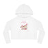 You And Me Forever Women’s Cropped Hooded Sweatshirt