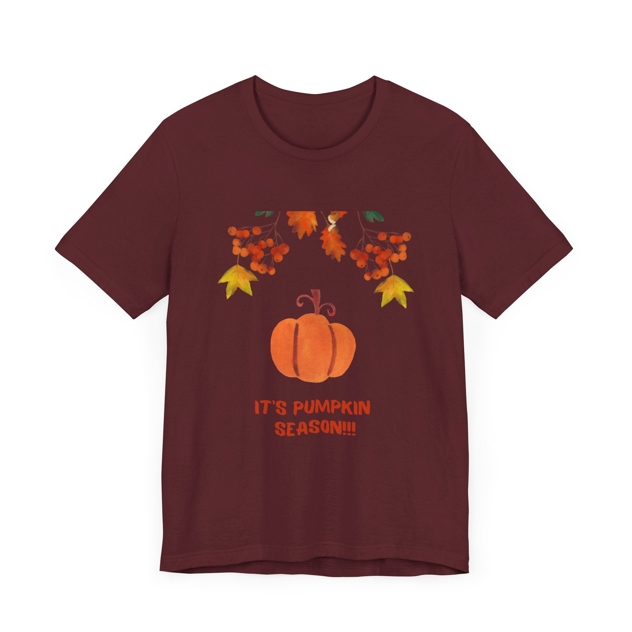 Pumpkin Season Unisex Jersey Short Sleeve Tee