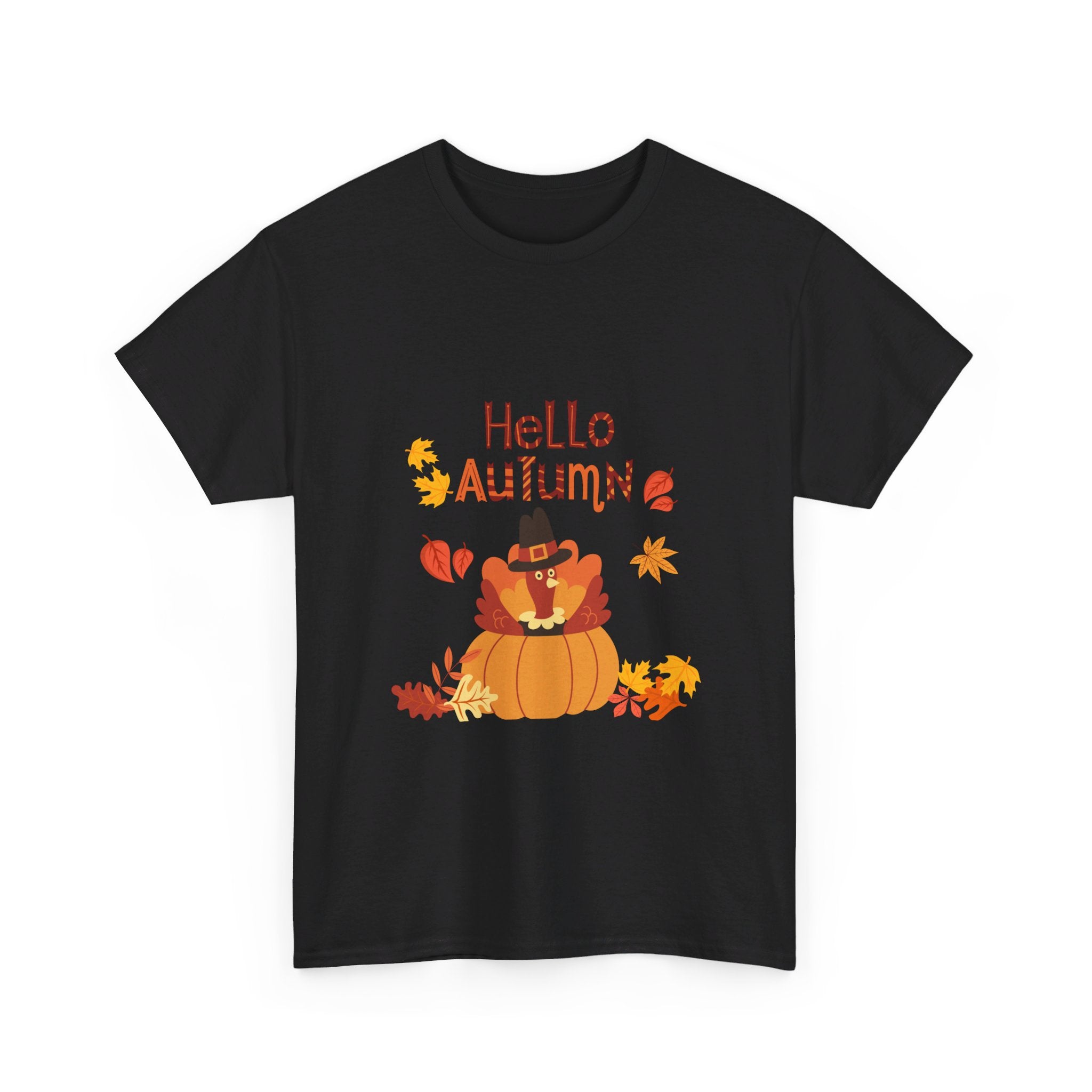 Hello Autumn Unisex Heavy Cotton Tee