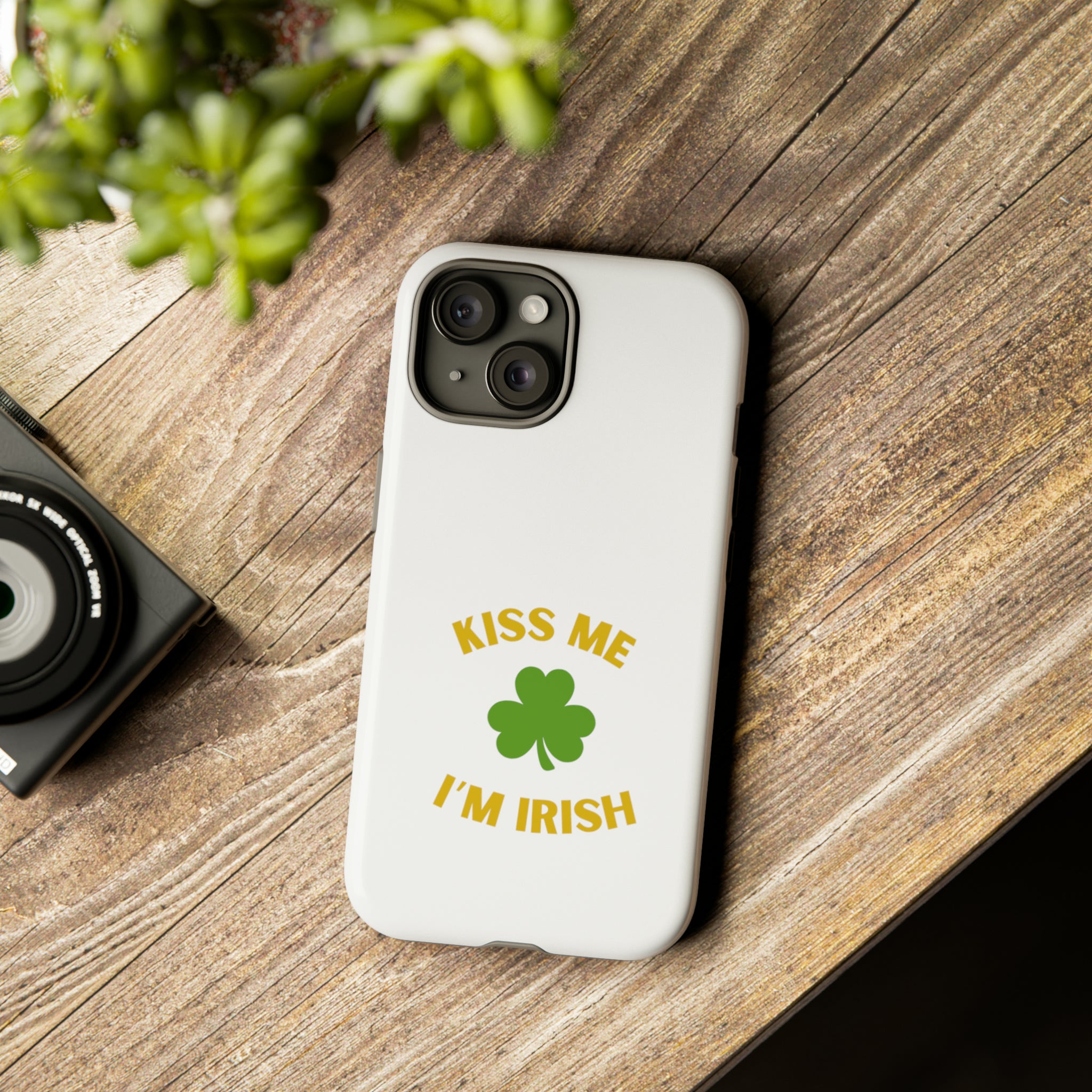 Kiss Me I'm Irish Tough Cases