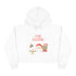 Merry Xmas Crew Crop Hoodie