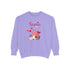 Gnome Valentine's Day Unisex Garment-Dyed Sweatshirt