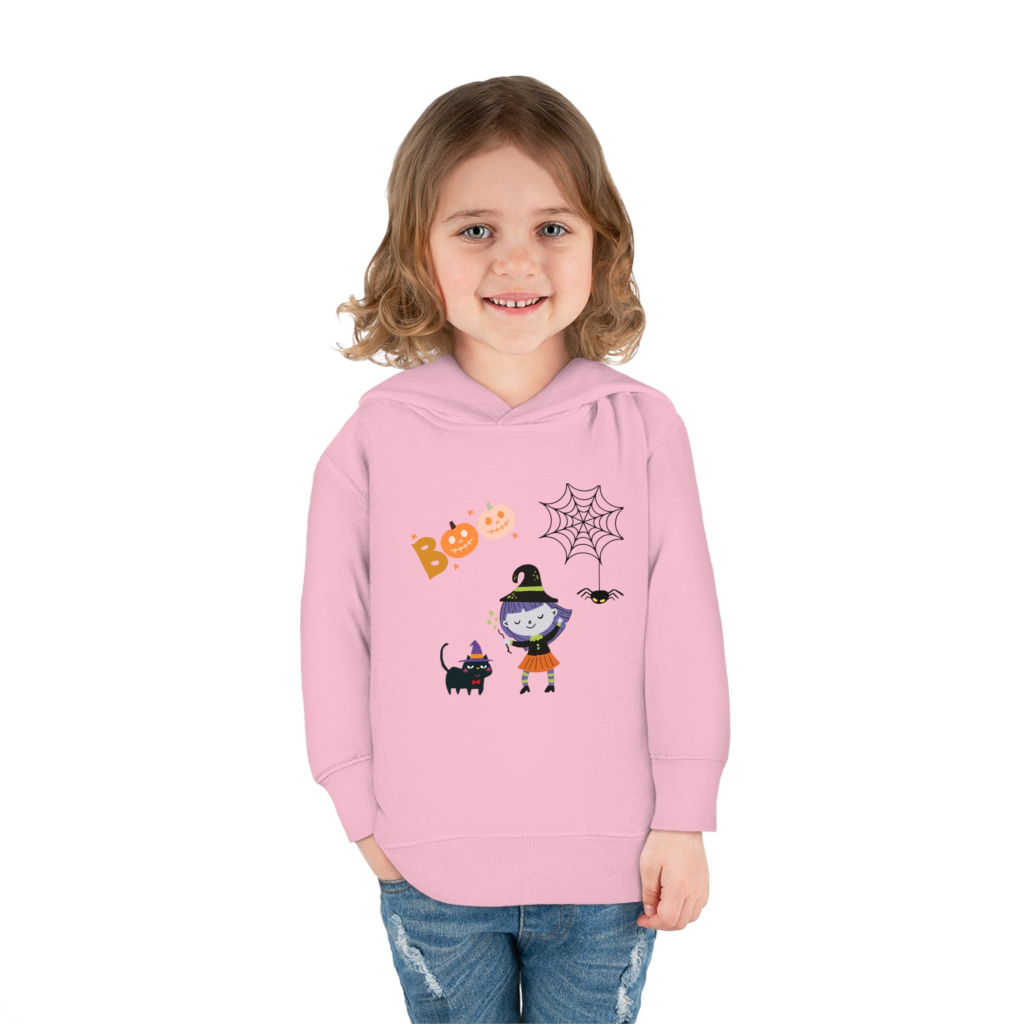 Boo Party Toddler Pullover Fleece Hoodie