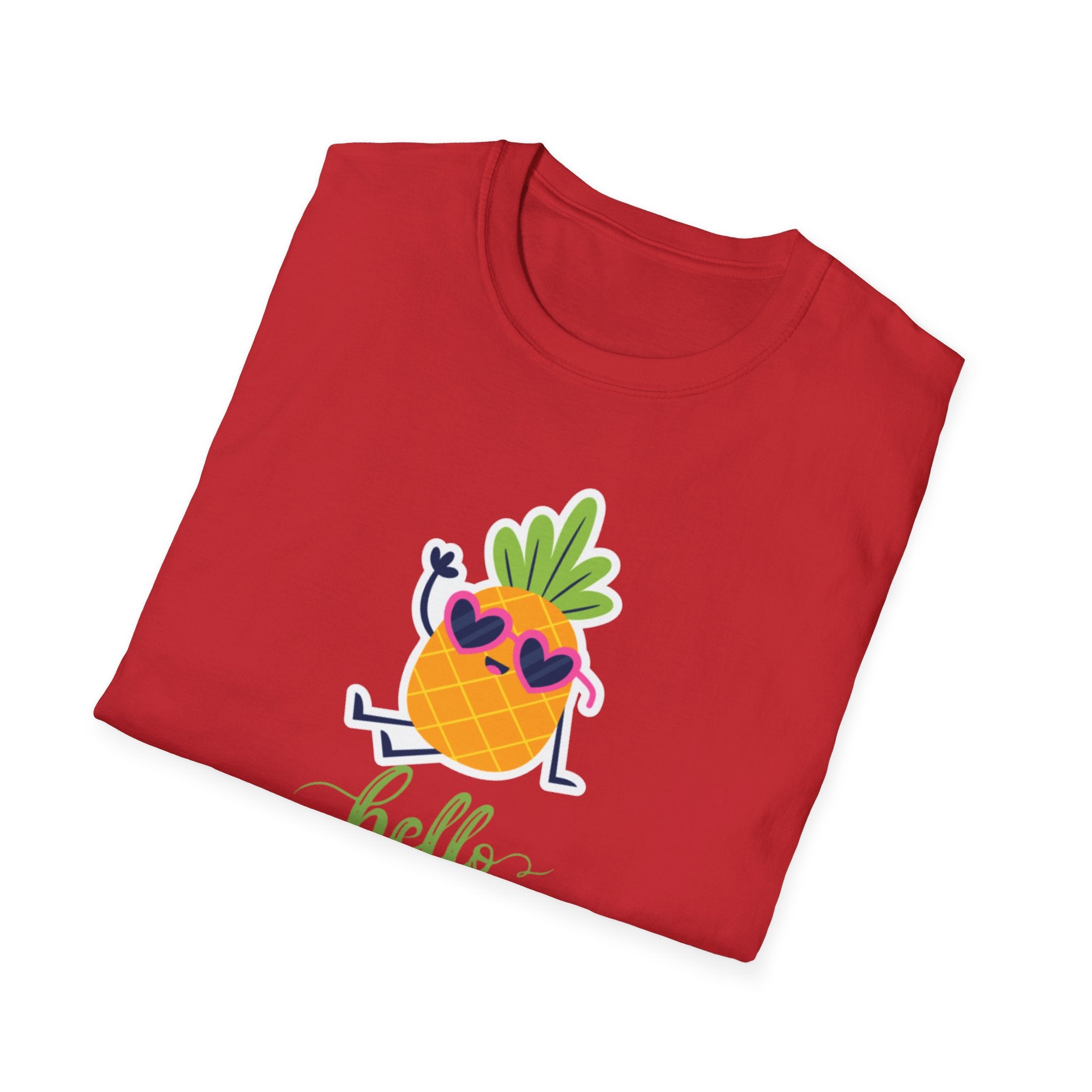 Hello Summer Fun Unisex Softstyle T-Shirt