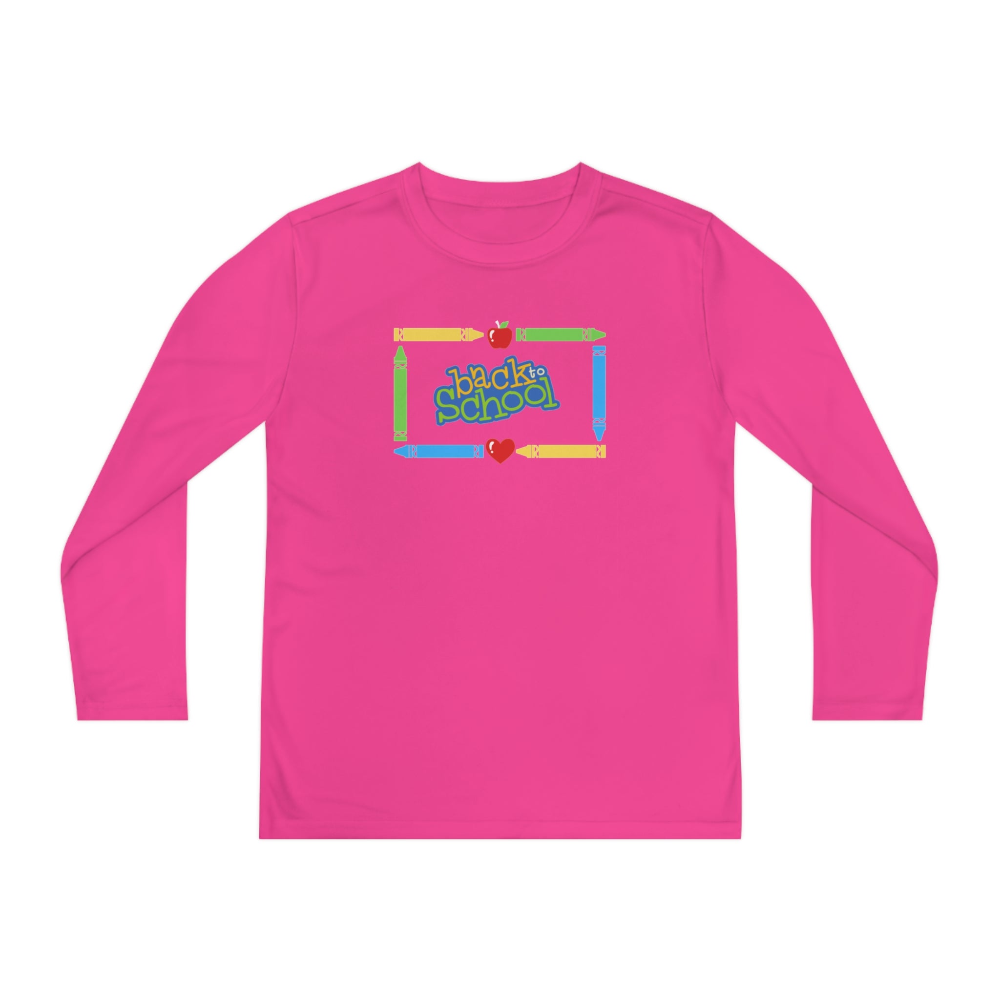 Back To School Youth Long Sleeve Competitor Tee