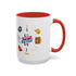 Happy Labor Day Wishes Accent Coffee Mug (11, 15oz)