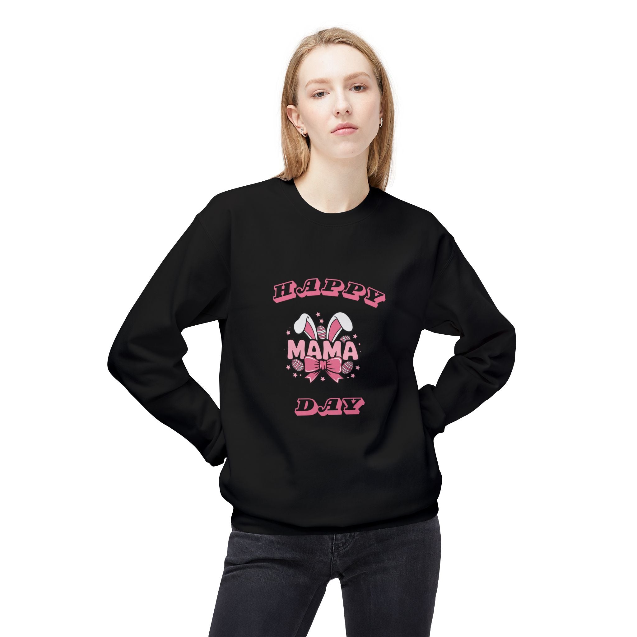 Happy Mamma Day Fleece Sweatshirt