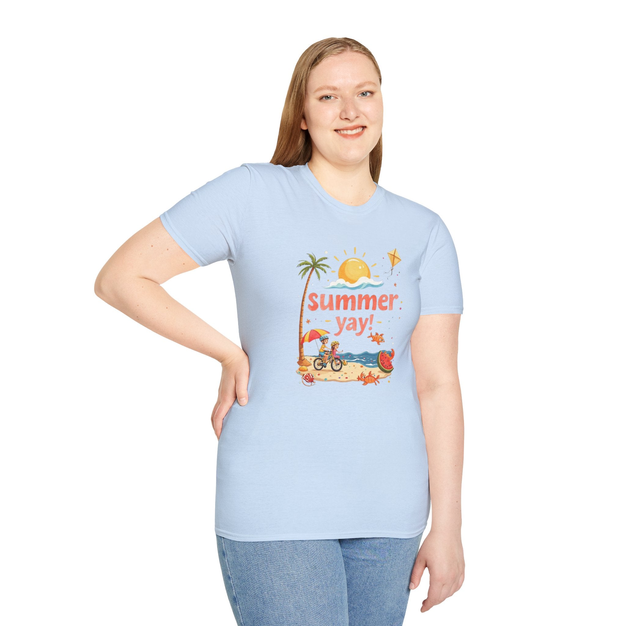 Summer Yay! T-Shirt - Unisex Softstyle Tee