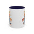 Team Dad Accent Coffee Mug