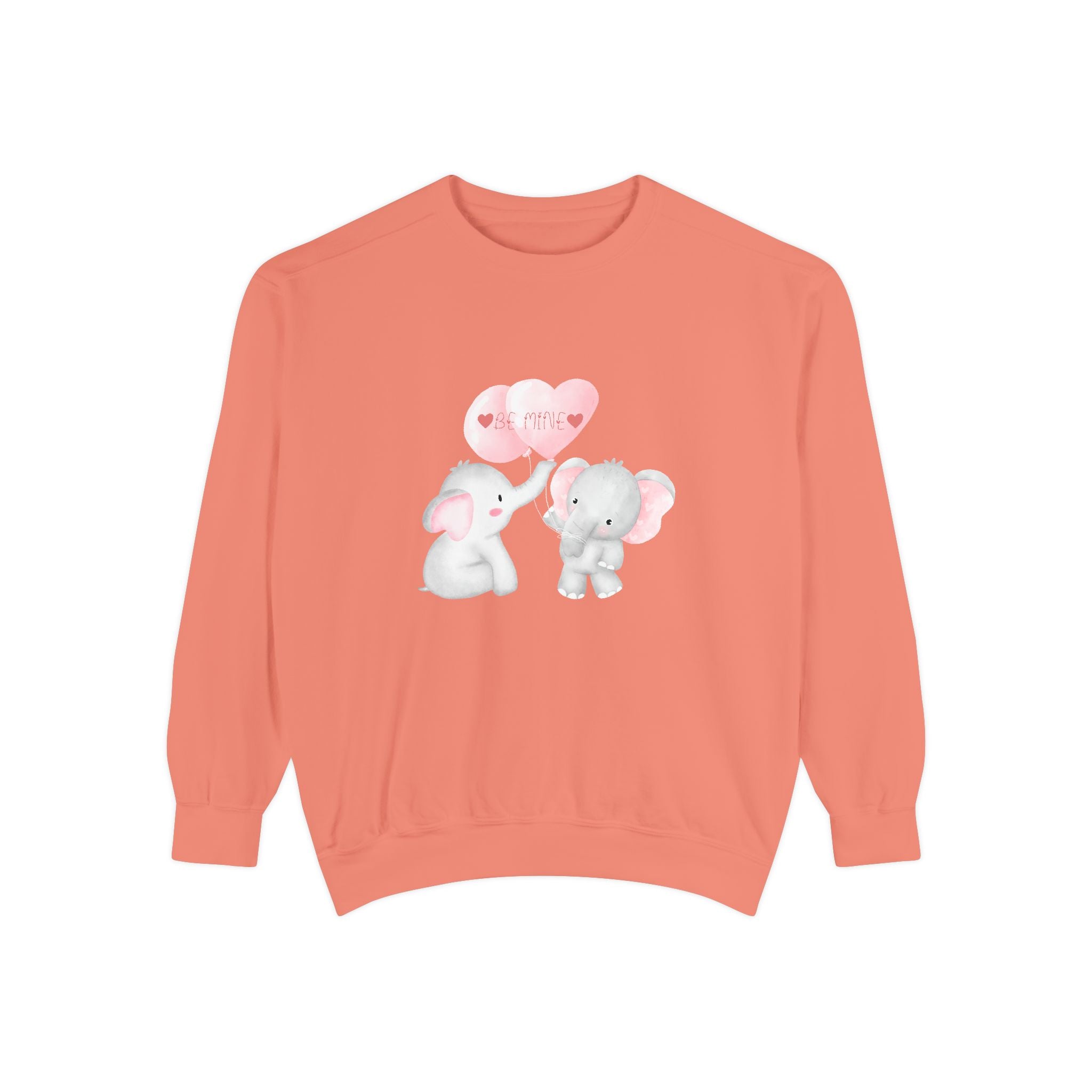 Be Mine Love Unisex Garment-Dyed Sweatshirt
