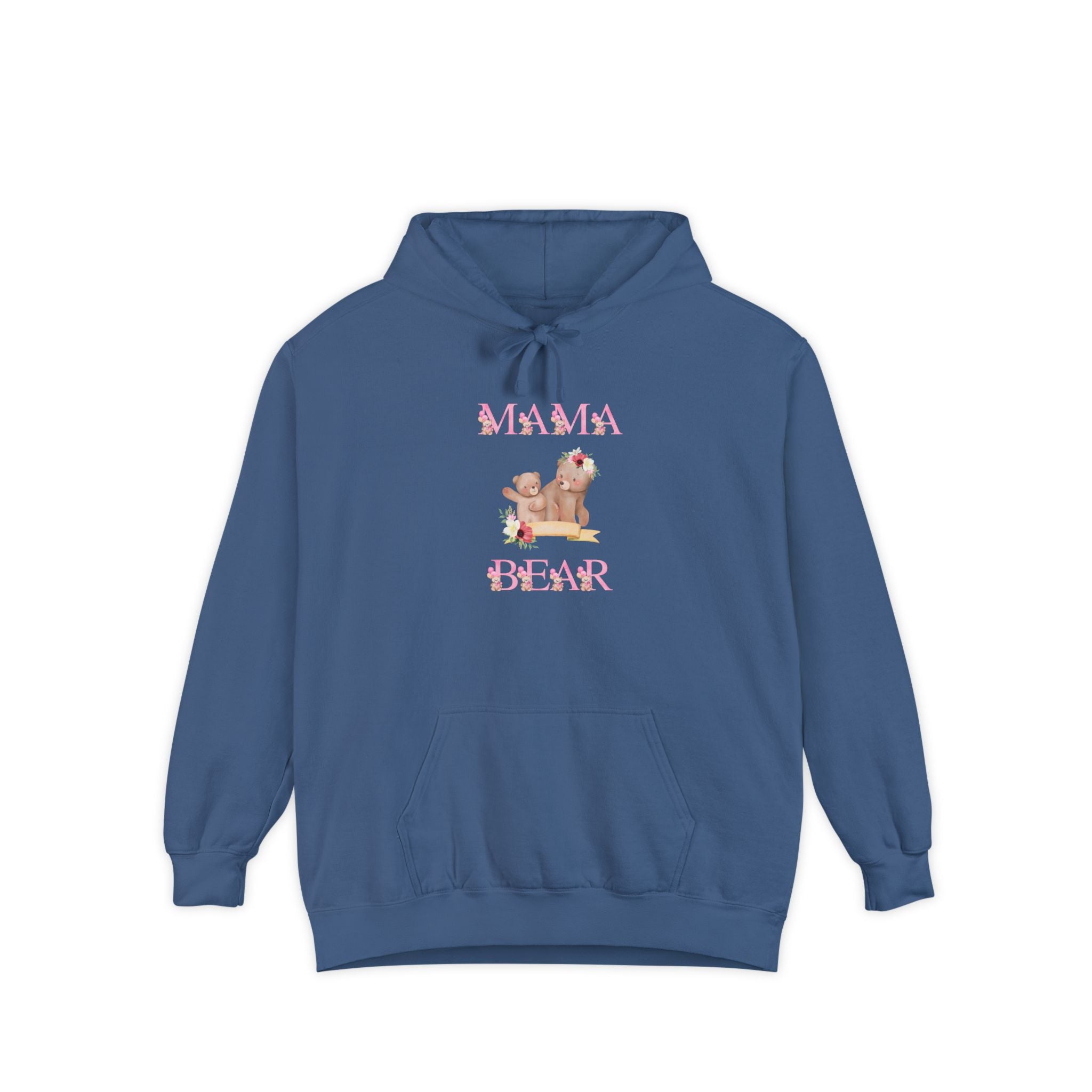 Mama Bear Unisex Garment-Dyed Hoodie