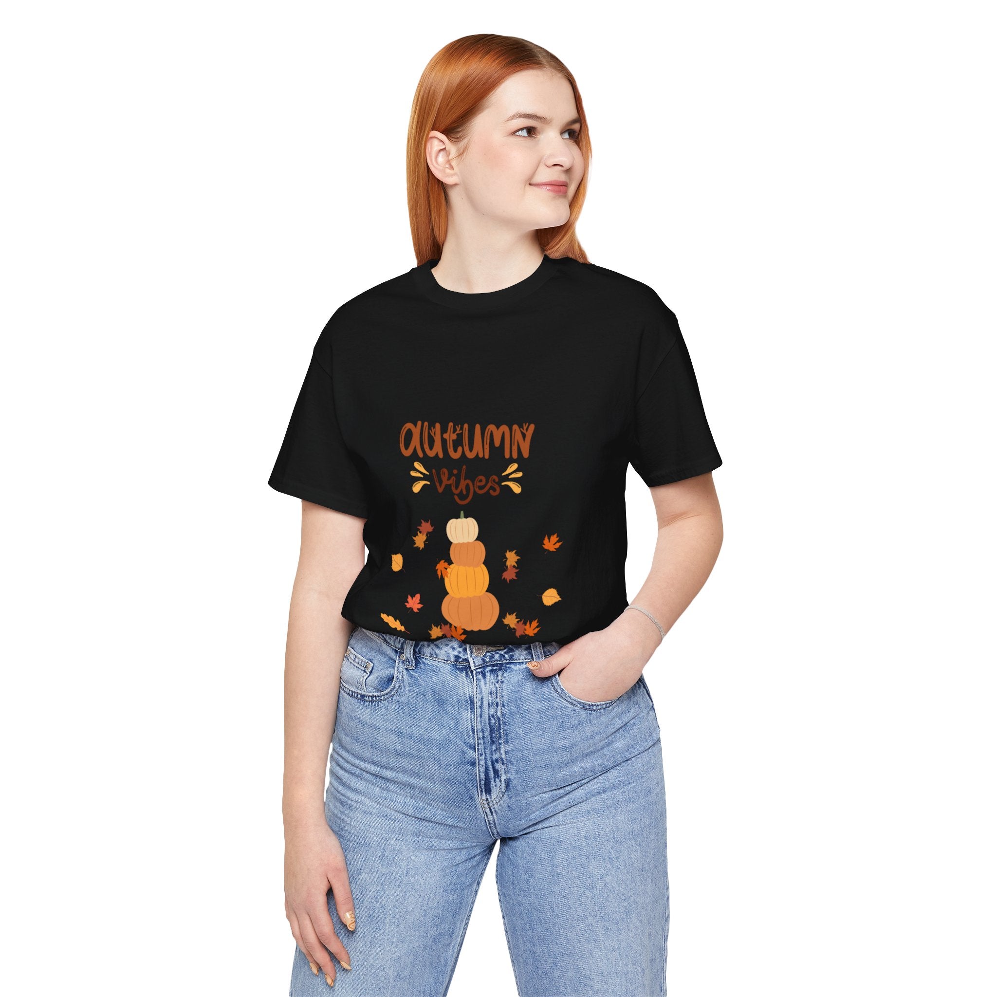 Autumn Vibes Unisex Jersey Short Sleeve Tee