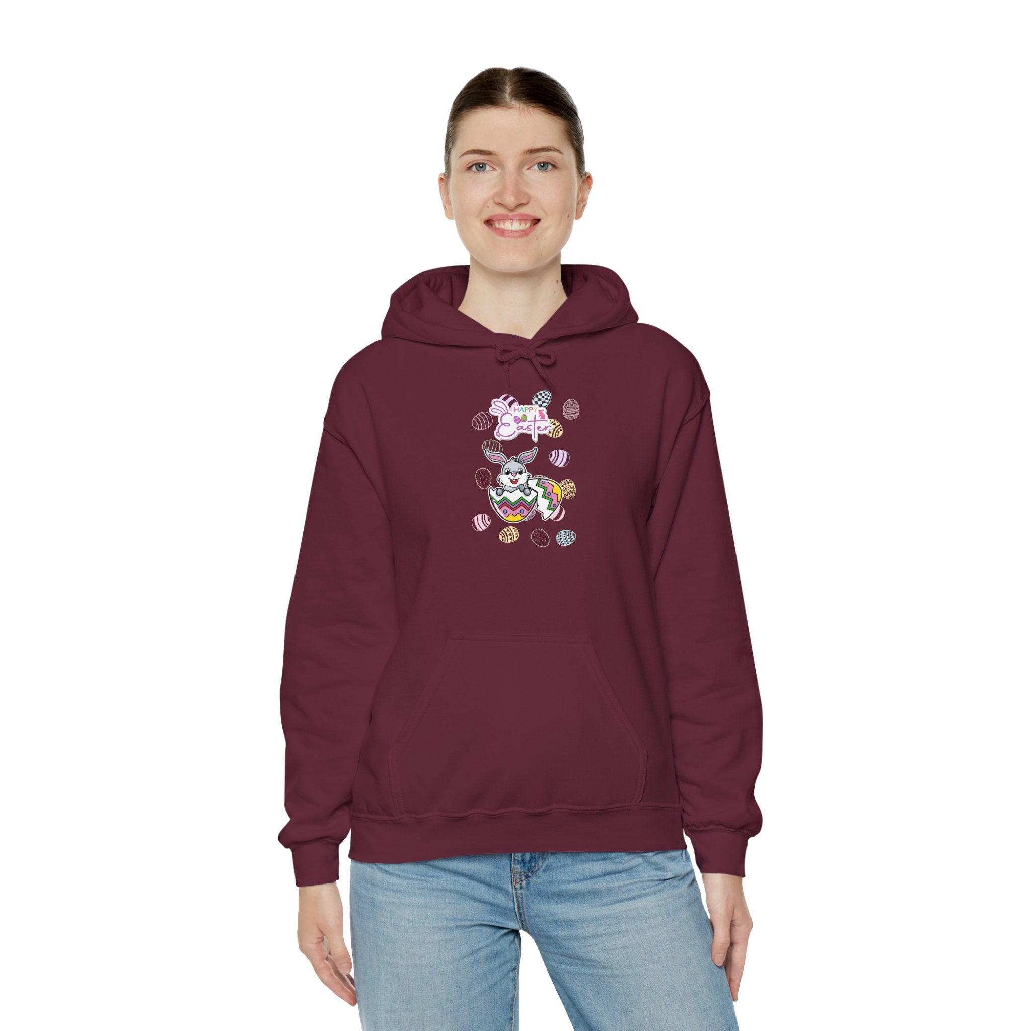 Easter Greetings Unicorn Hoodie