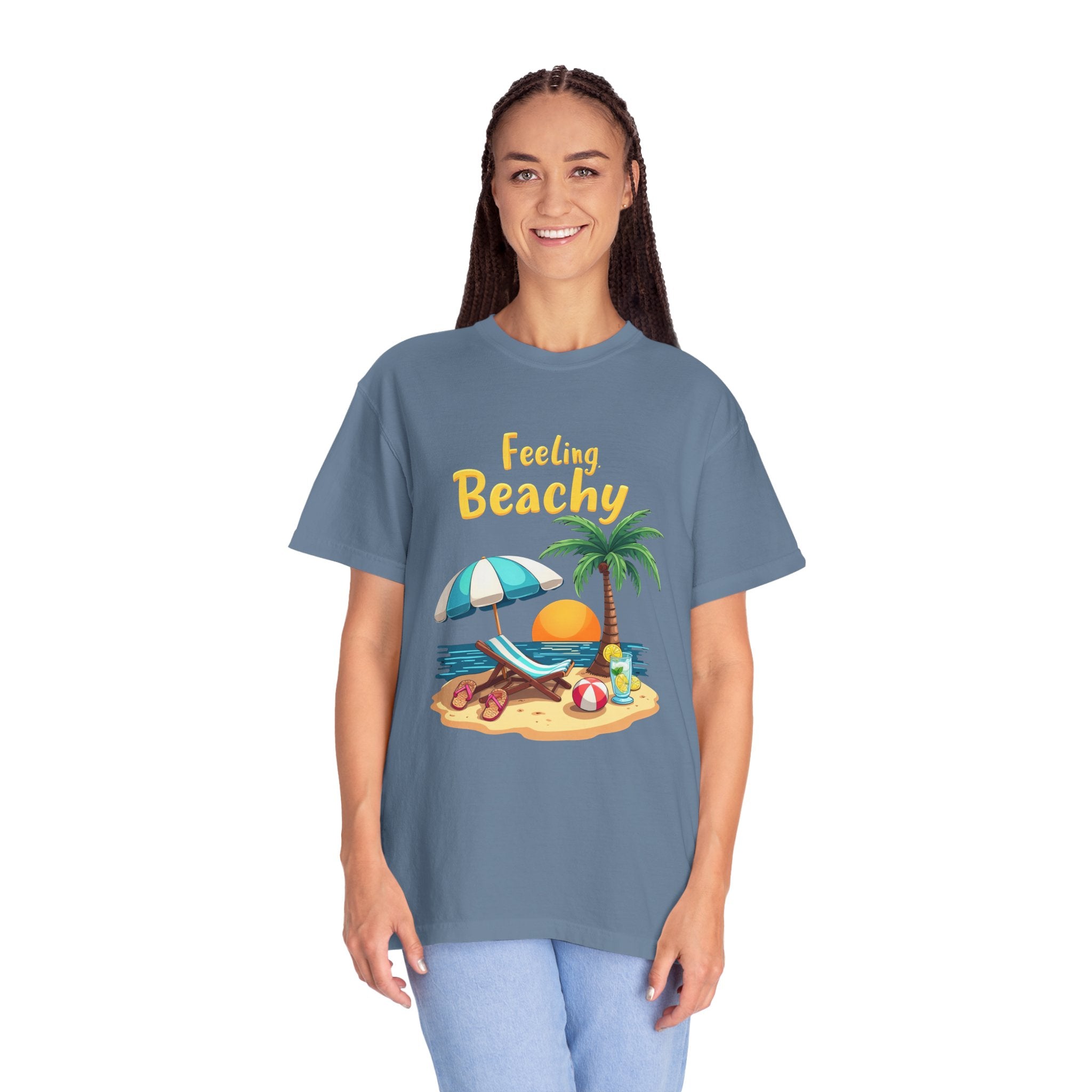 Feeling Beachy Tee, Unisex Casual Wear