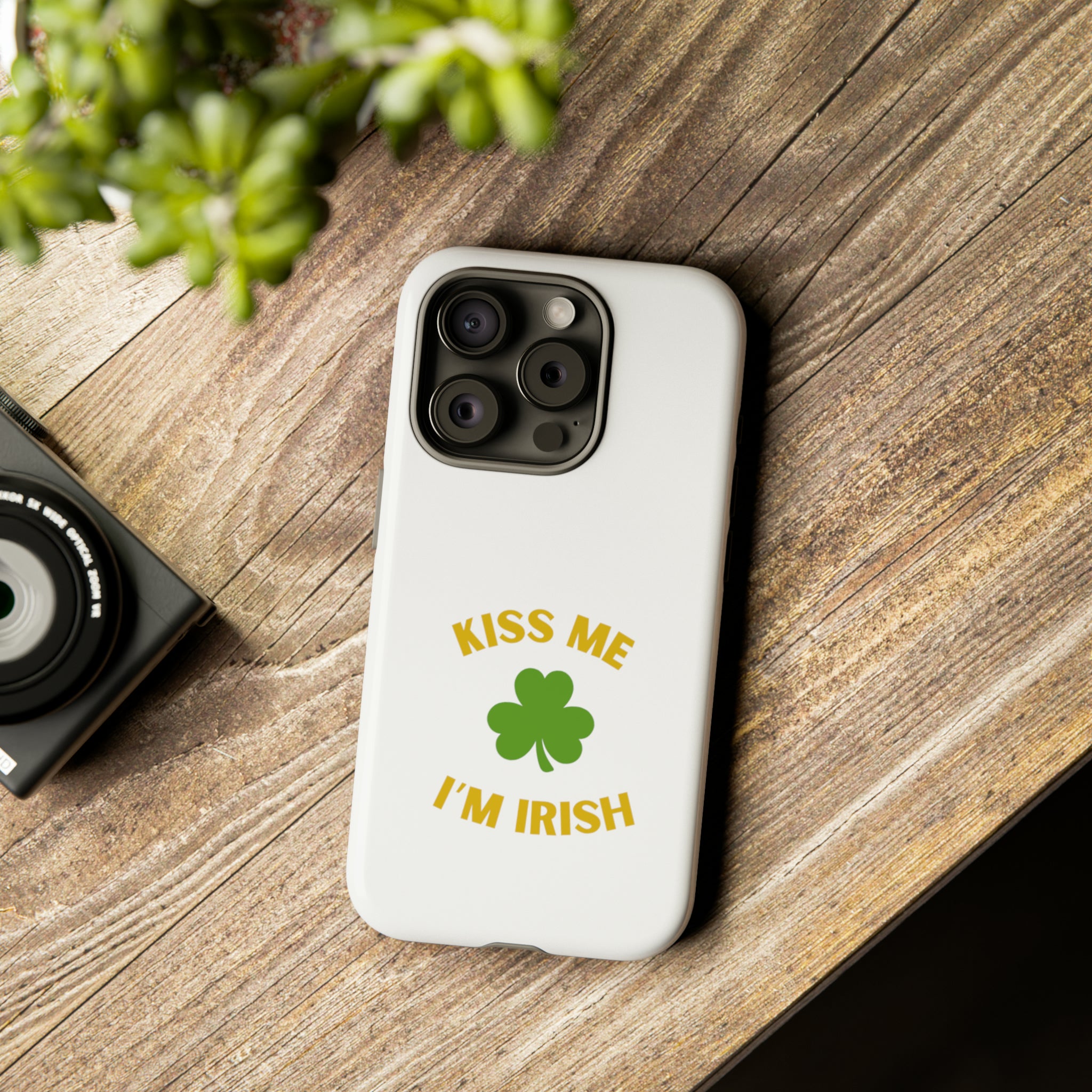 Kiss Me I'm Irish Tough Cases
