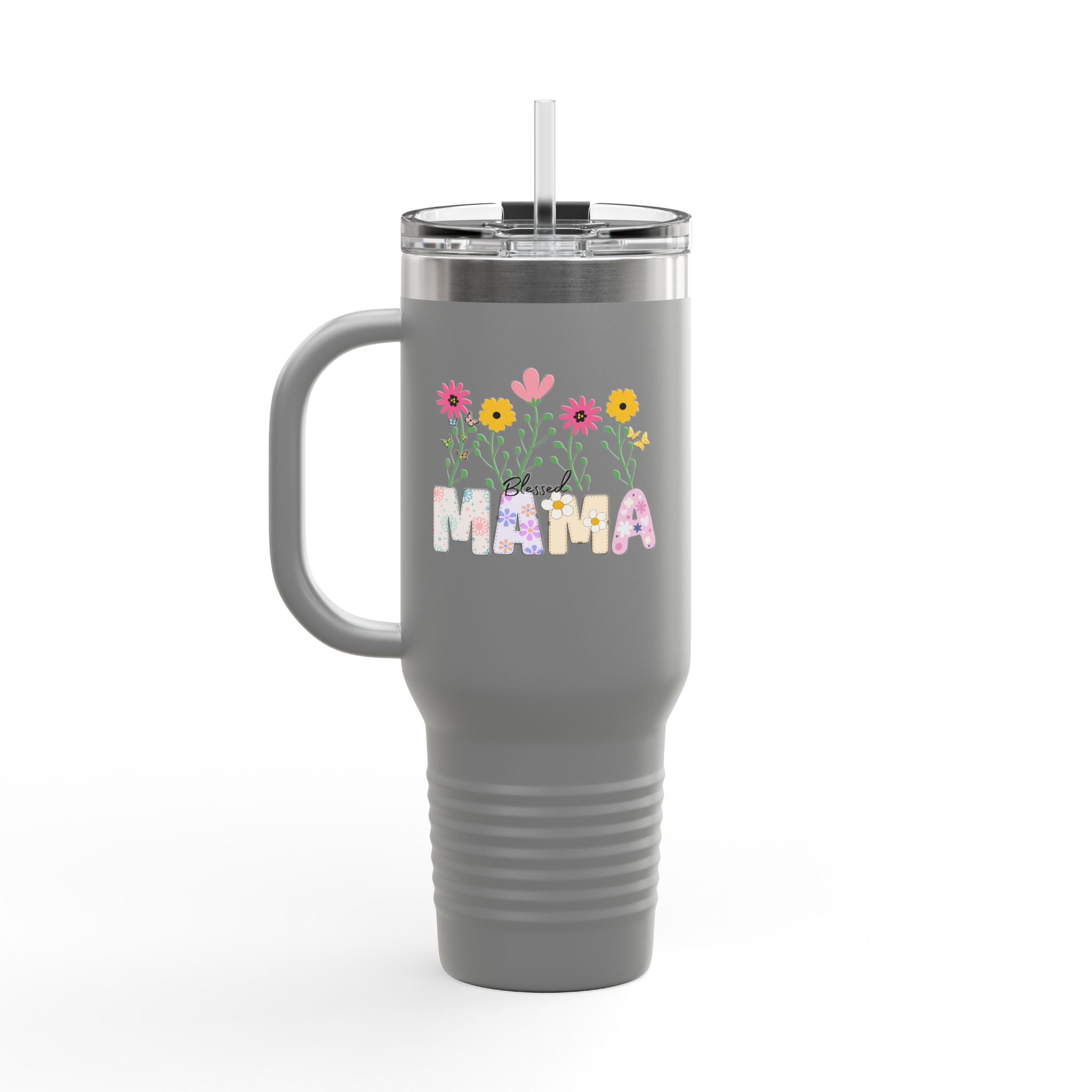 Blessed Mama Insulated Travel Mug - 40oz