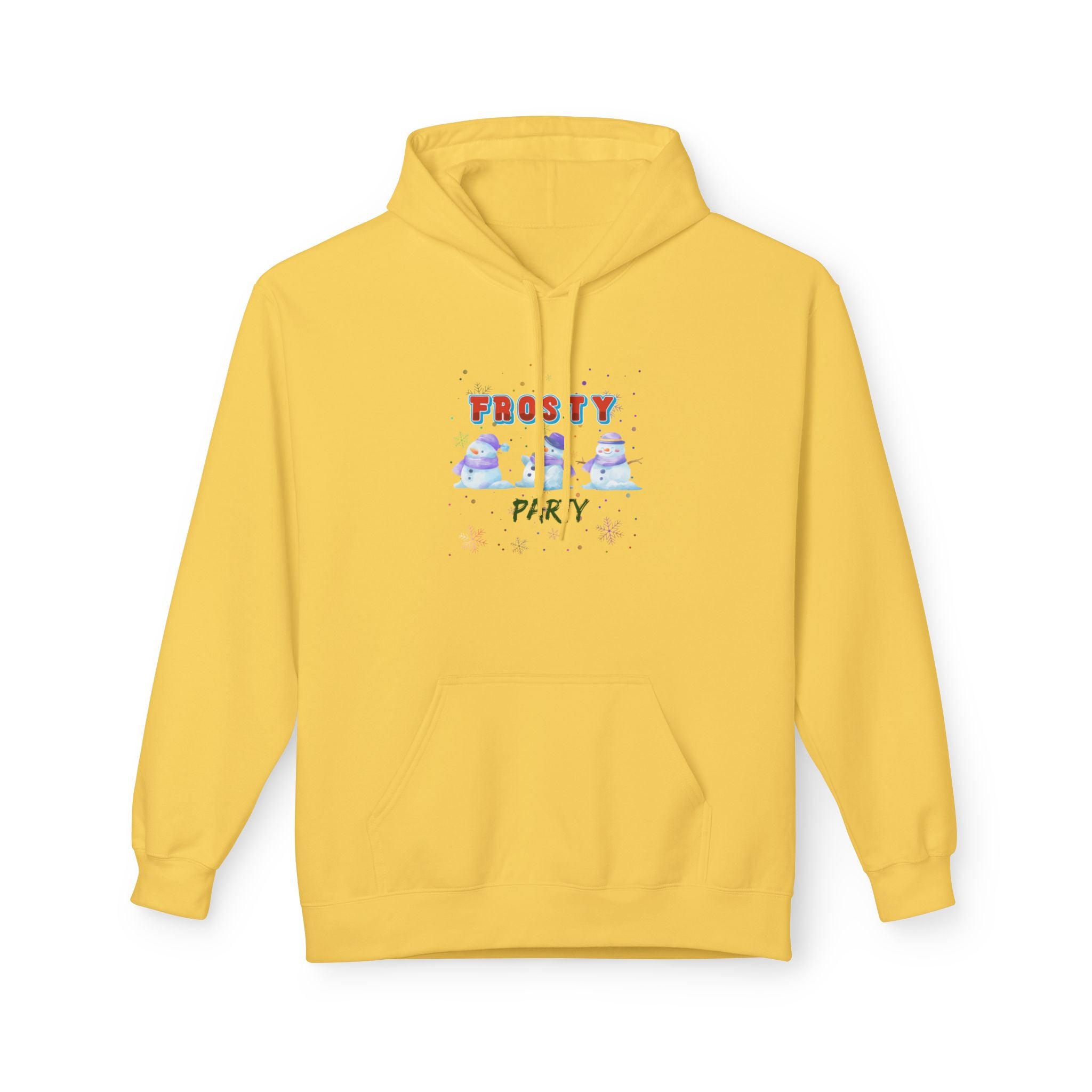 Frosty Party Unisex Midweight Softstyle Fleece Hoodie