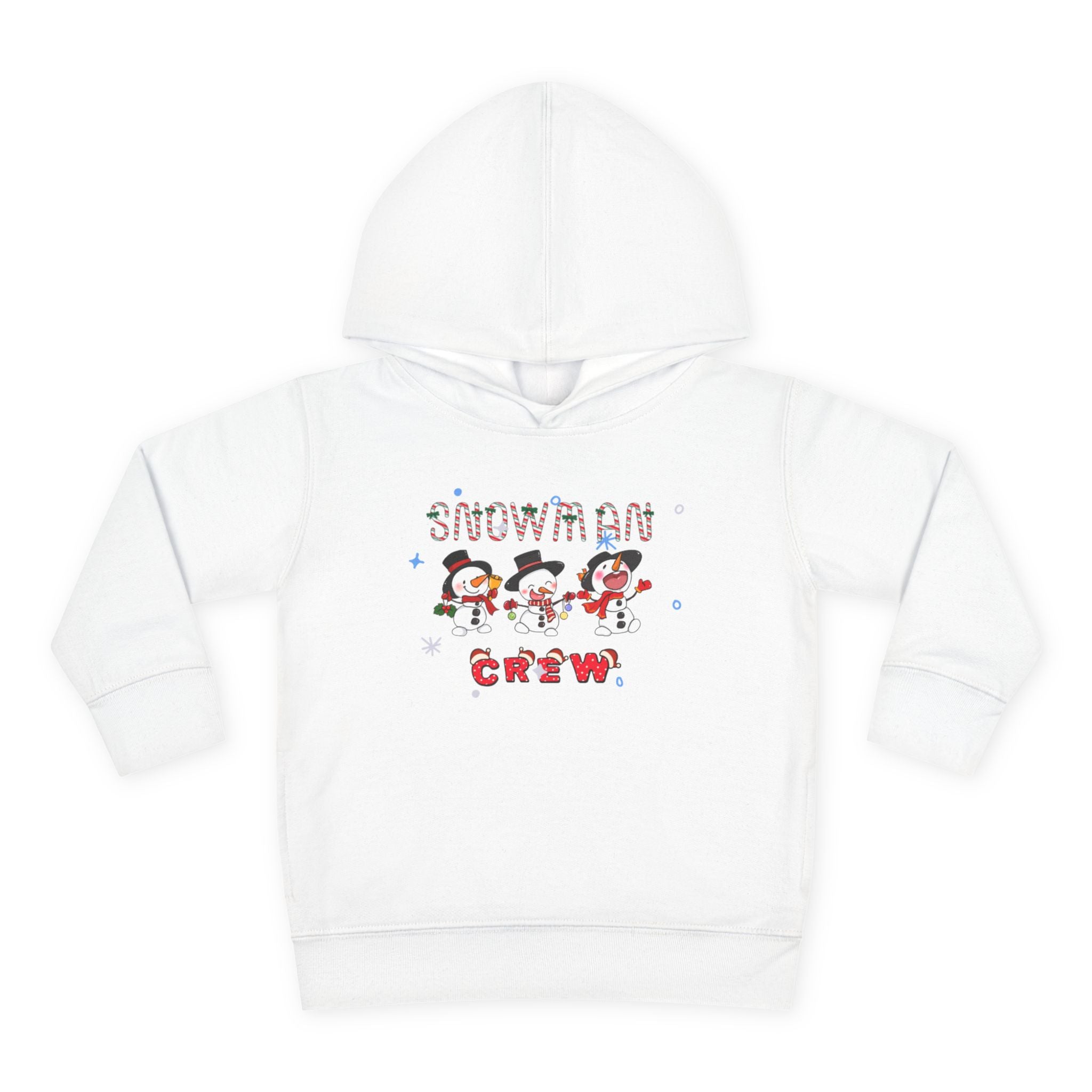 Snowman Crew Toddler Pullover Fleece Hoodie