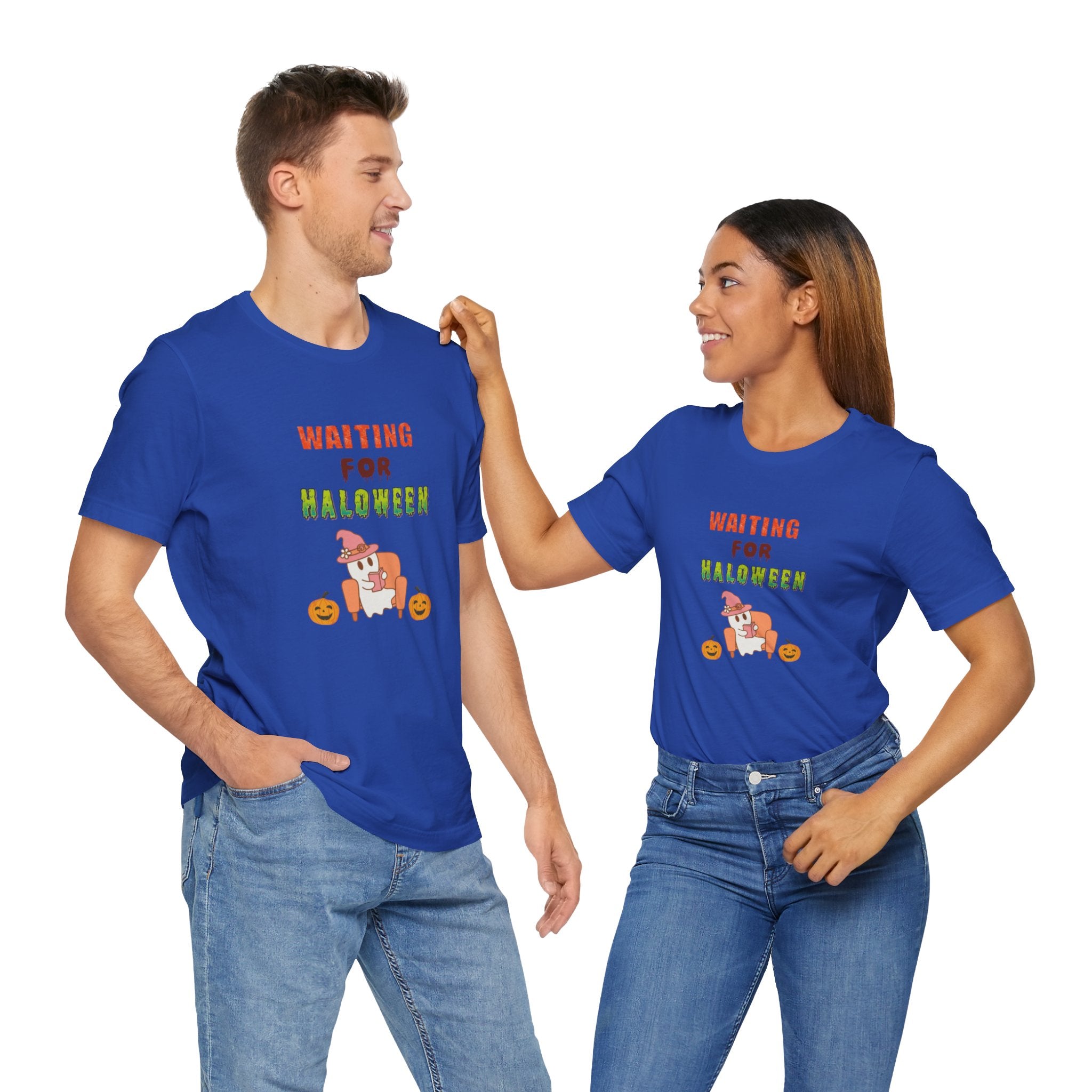 Waiting For Halloween Unisex Jersey Short Sleeve Tee