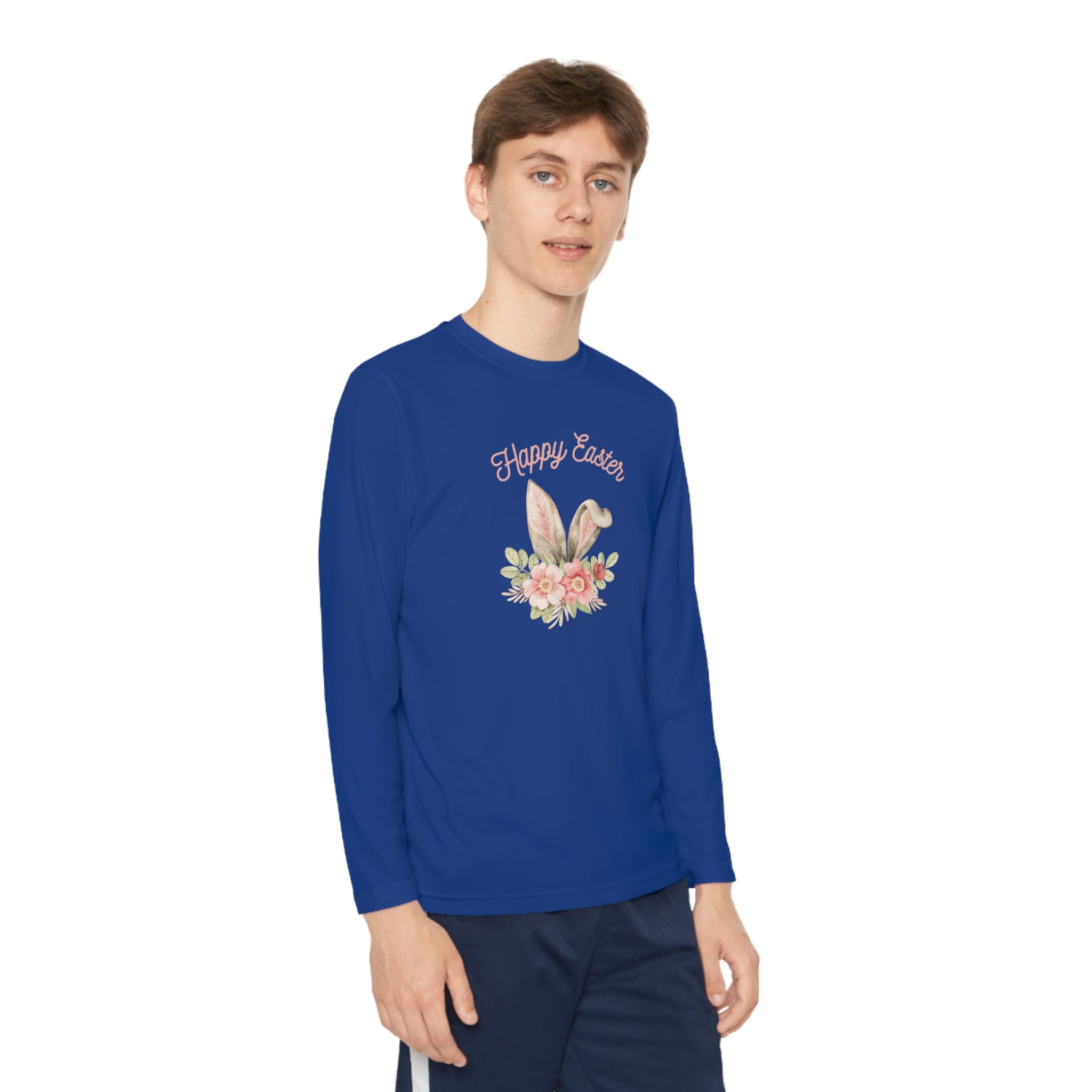 Have A Joyous Easter Youth Long Sleeve Competitor Tee