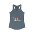 Happy 4th Of July Gnome Women's Ideal Racerback Tank