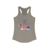 Happy 4th Of July Gnome Women's Ideal Racerback Tank