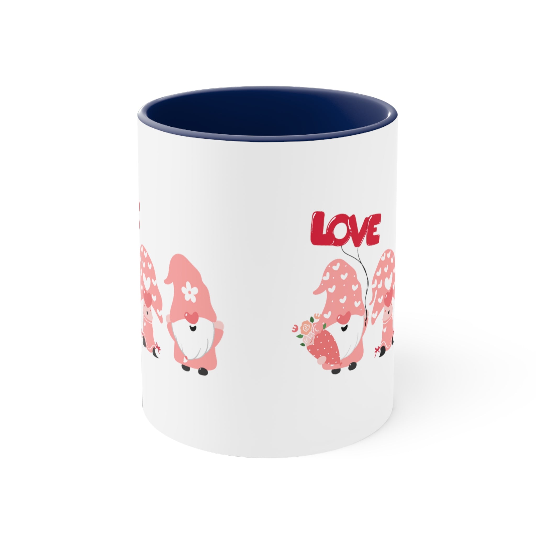 Love Gnome Day Accent Coffee Mug, 11oz