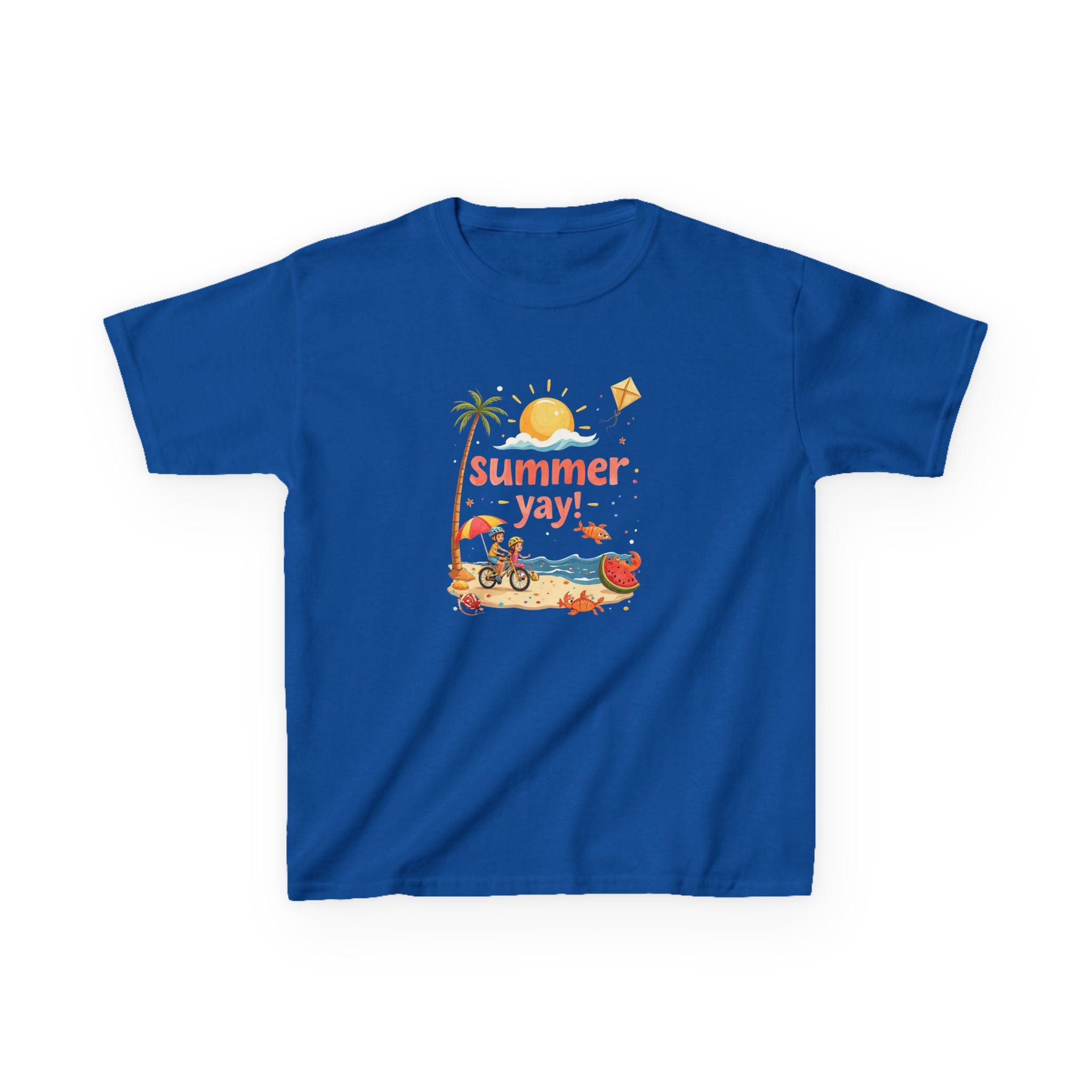 Summer Yay! Tee Kid's Heavy Cotton