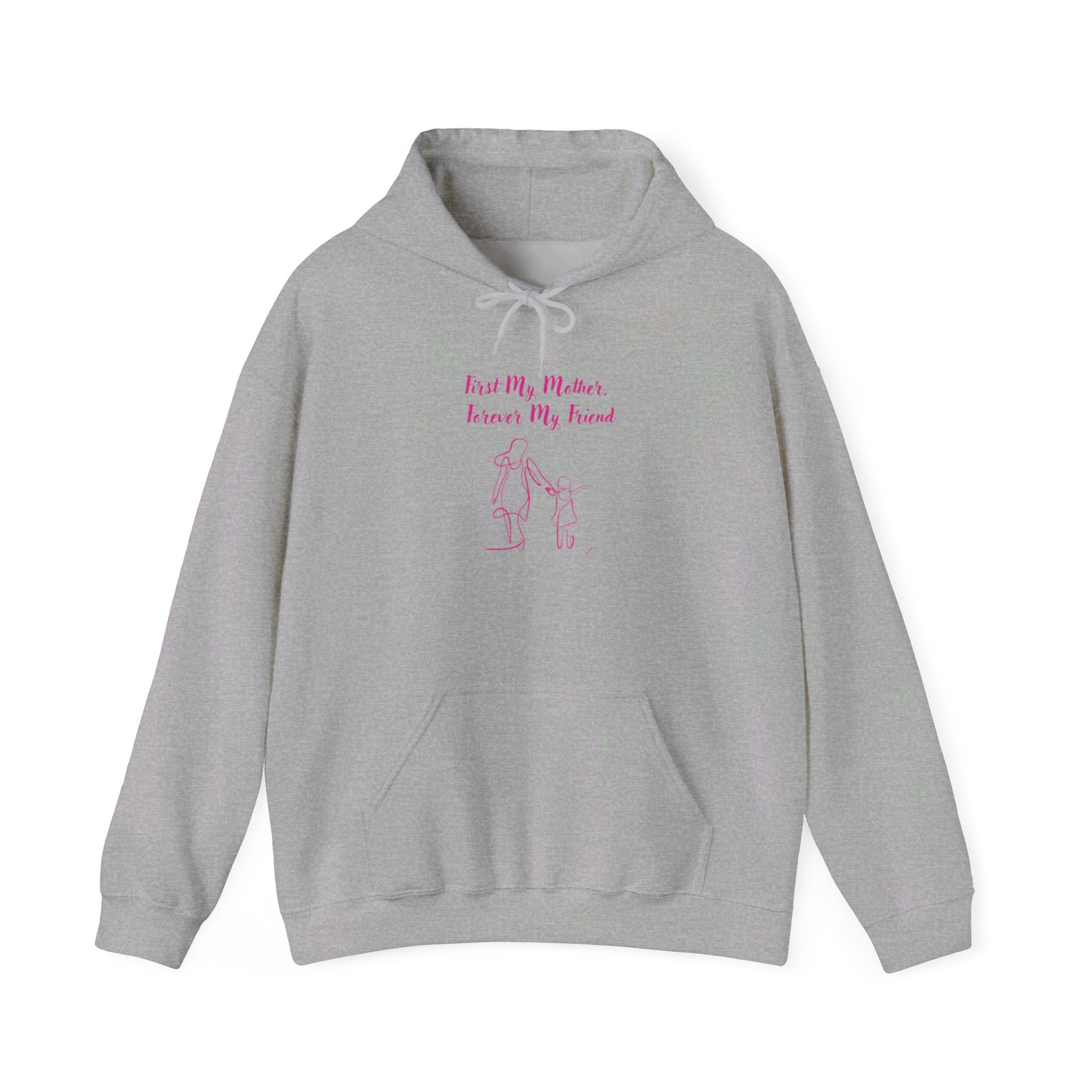 First My Mother Forever My Friend Unisex Heavy Blend™ Hooded Sweatshirt