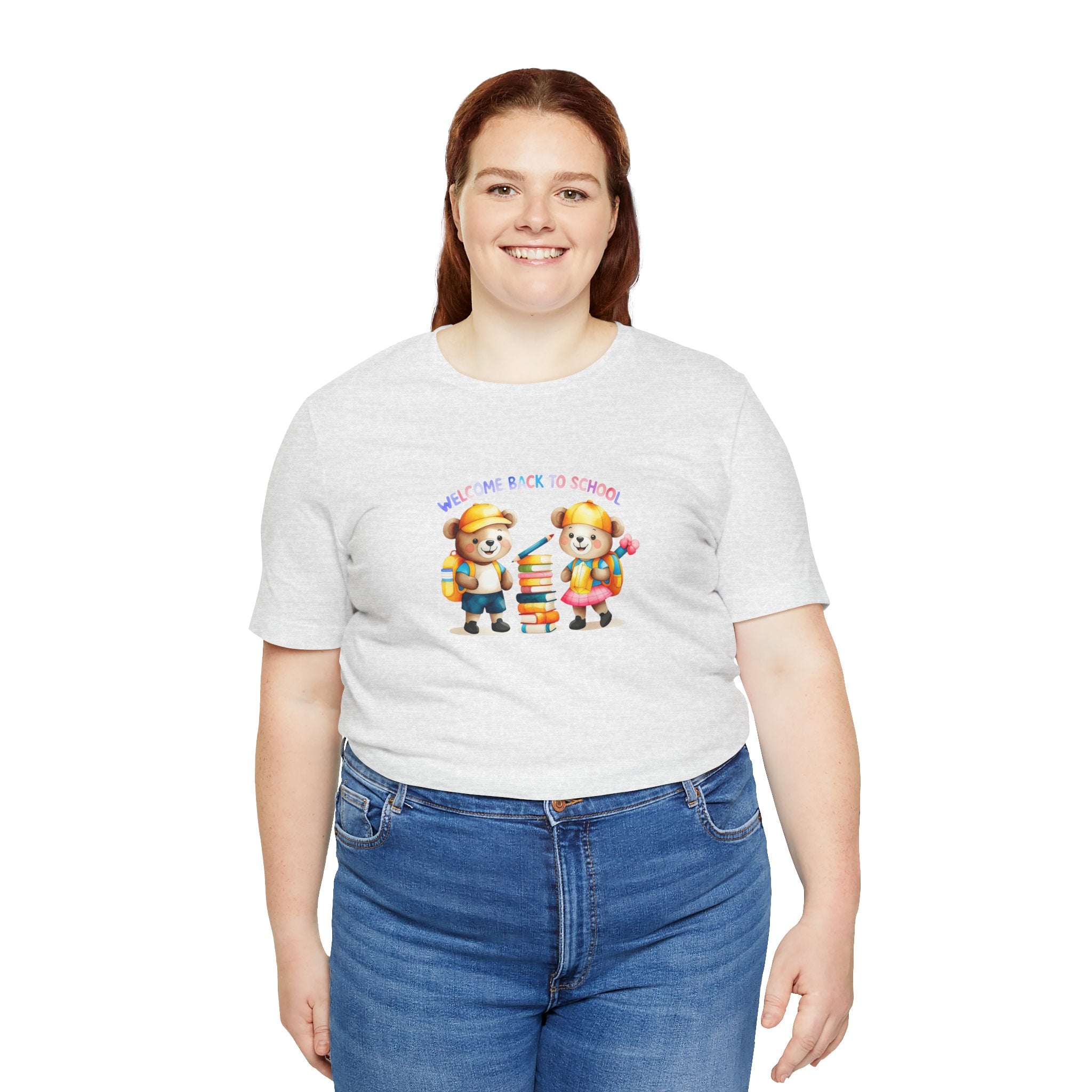 Welcome Back to School Fun Unisex Jersey Short Sleeve Tee