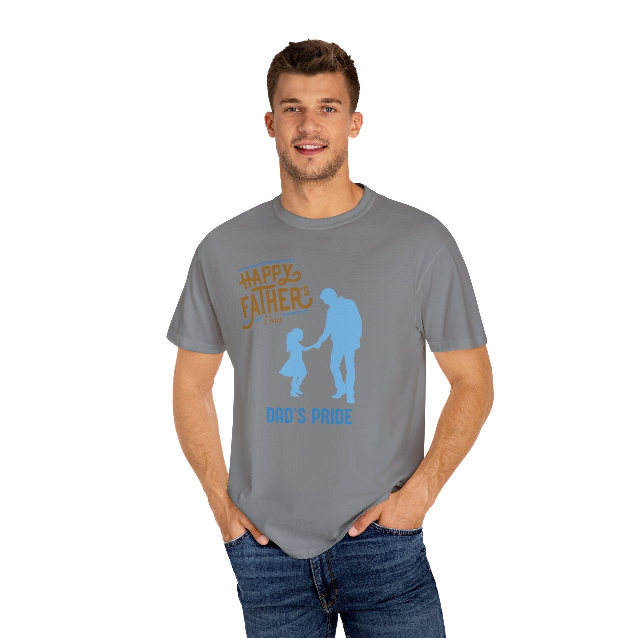 Dad's Pride Unisex Garment-Dyed T-shirt