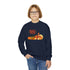 Happy Thanksgiving Turkey Youth Crewneck Sweatshirt