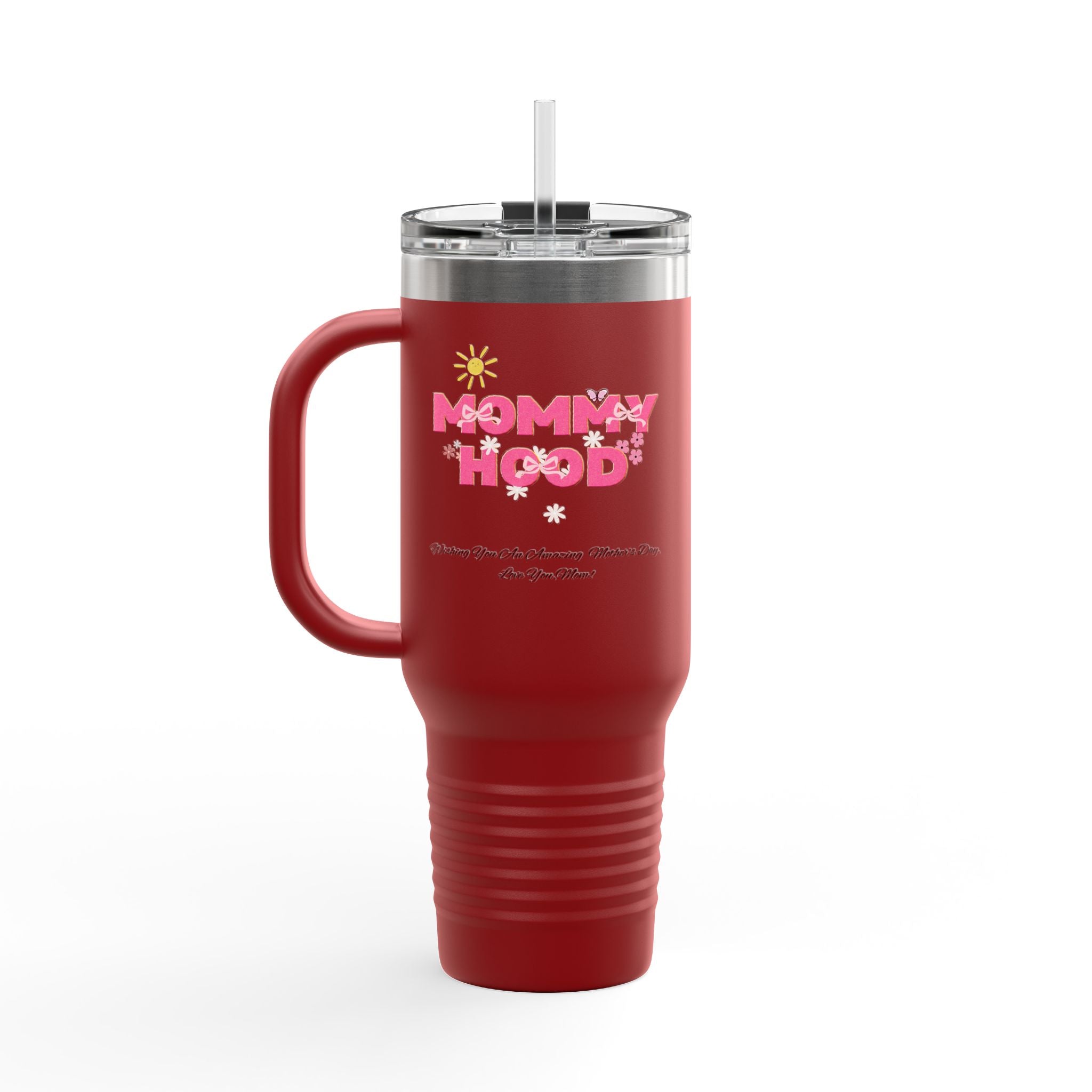 Mommy Hood Insulated Travel Mug - 40oz