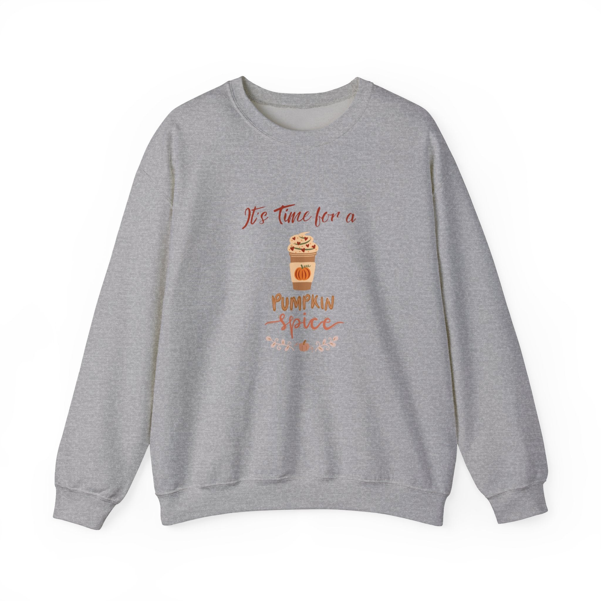 It's Time For A Pumpkin Spice Unisex Heavy Blend™ Crewneck Sweatshirt