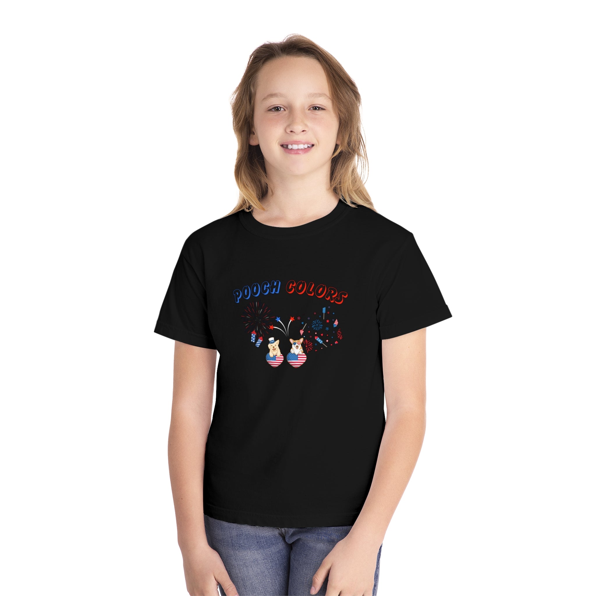 Pooch Colors Youth Midweight Tee