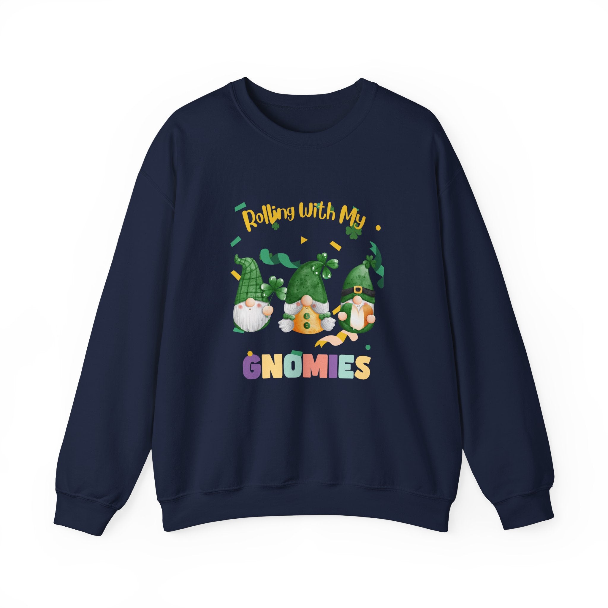 Rolling With My Gnomies Crewneck Sweatshirt - Unisex Heavy Blend™