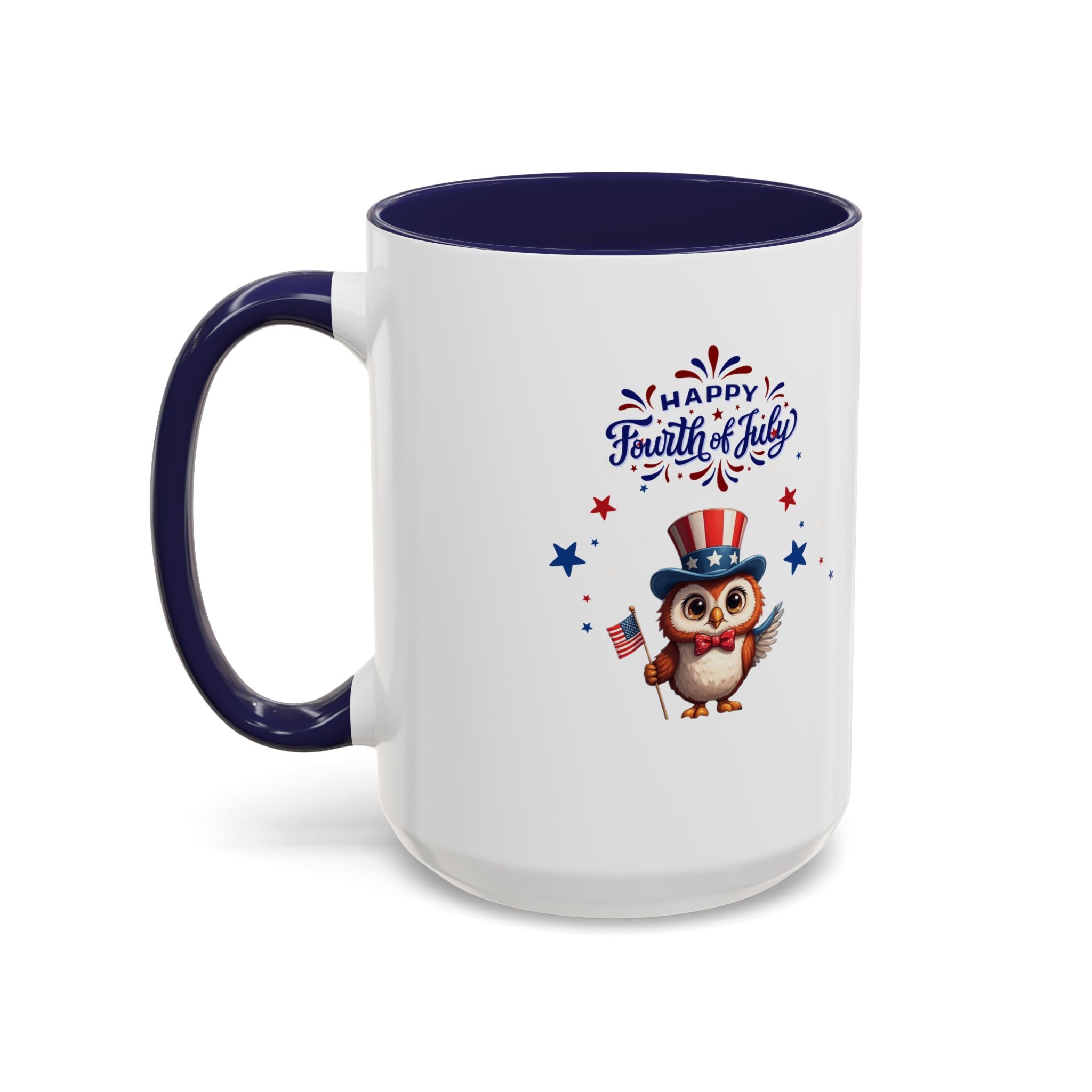 American Eagle Happy 4th of July Coffee Mug