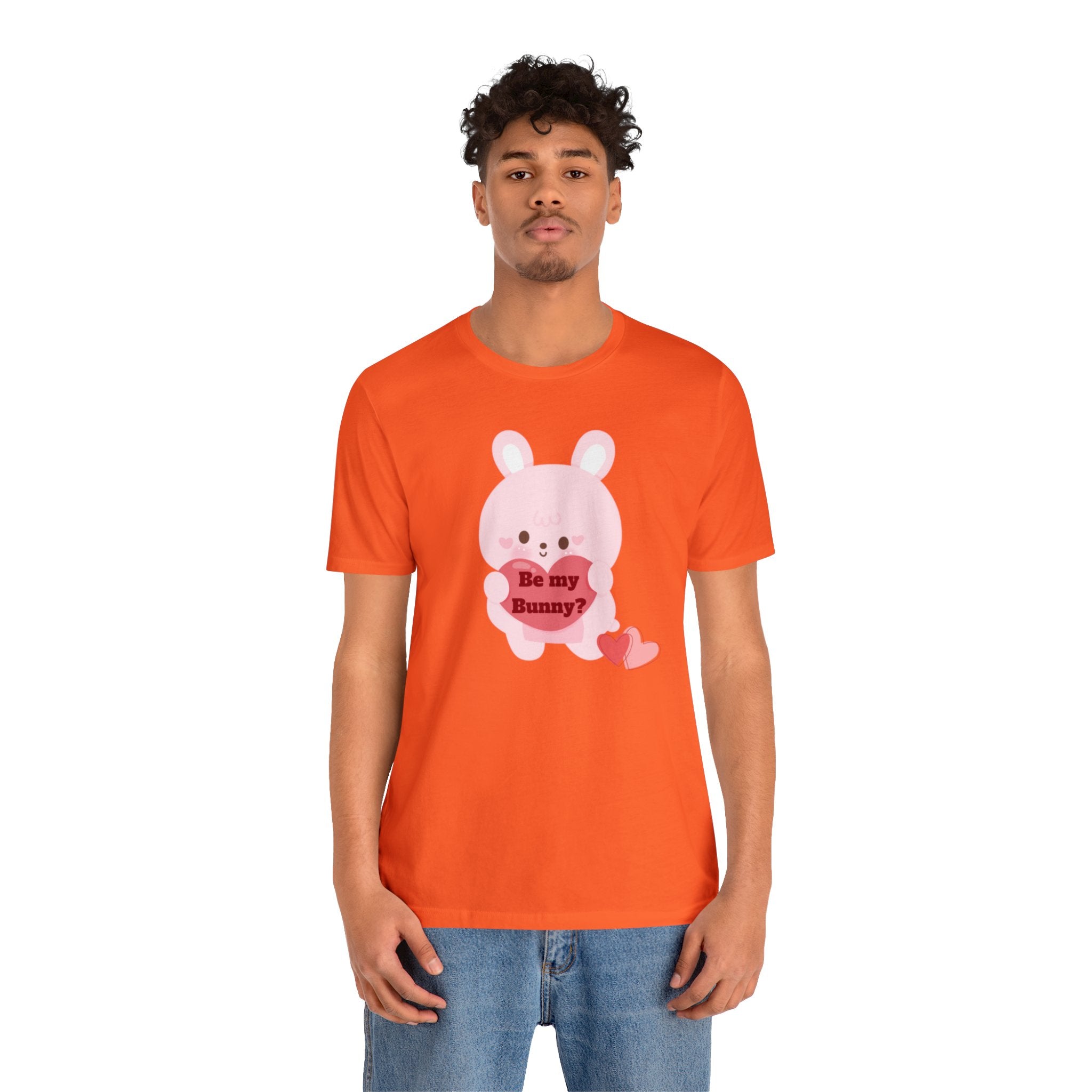 V-Day BunnyUnisex Jersey Short Sleeve Tee