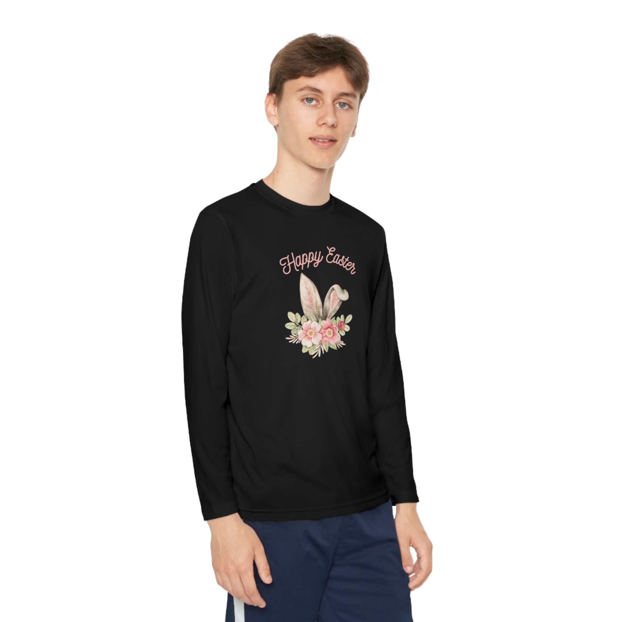 Have A Joyous Easter Youth Long Sleeve Competitor Tee