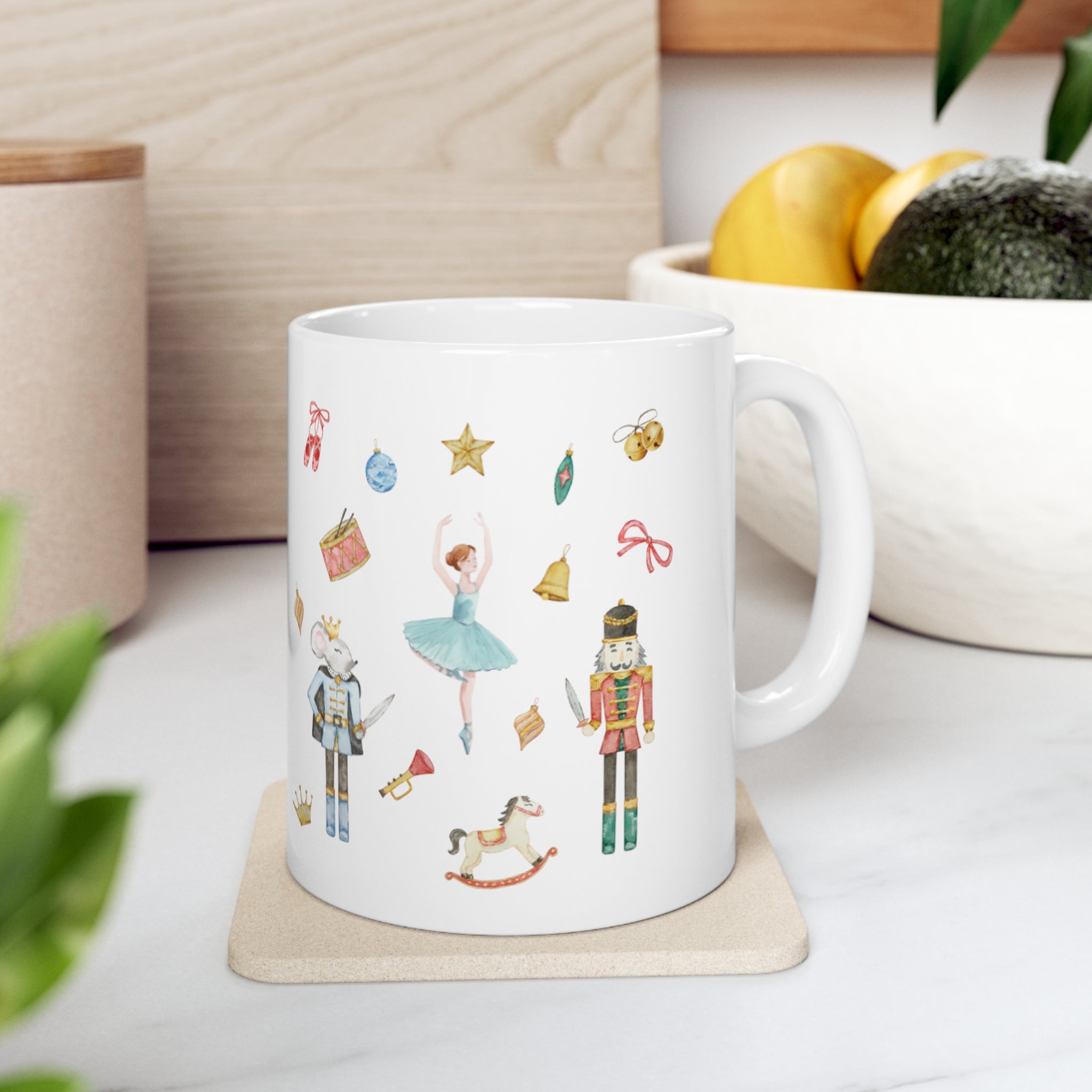 Nutcracker Ceramic Mug 11oz