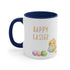Wishing You A Happy Easter Accent Coffee Mug, 11oz