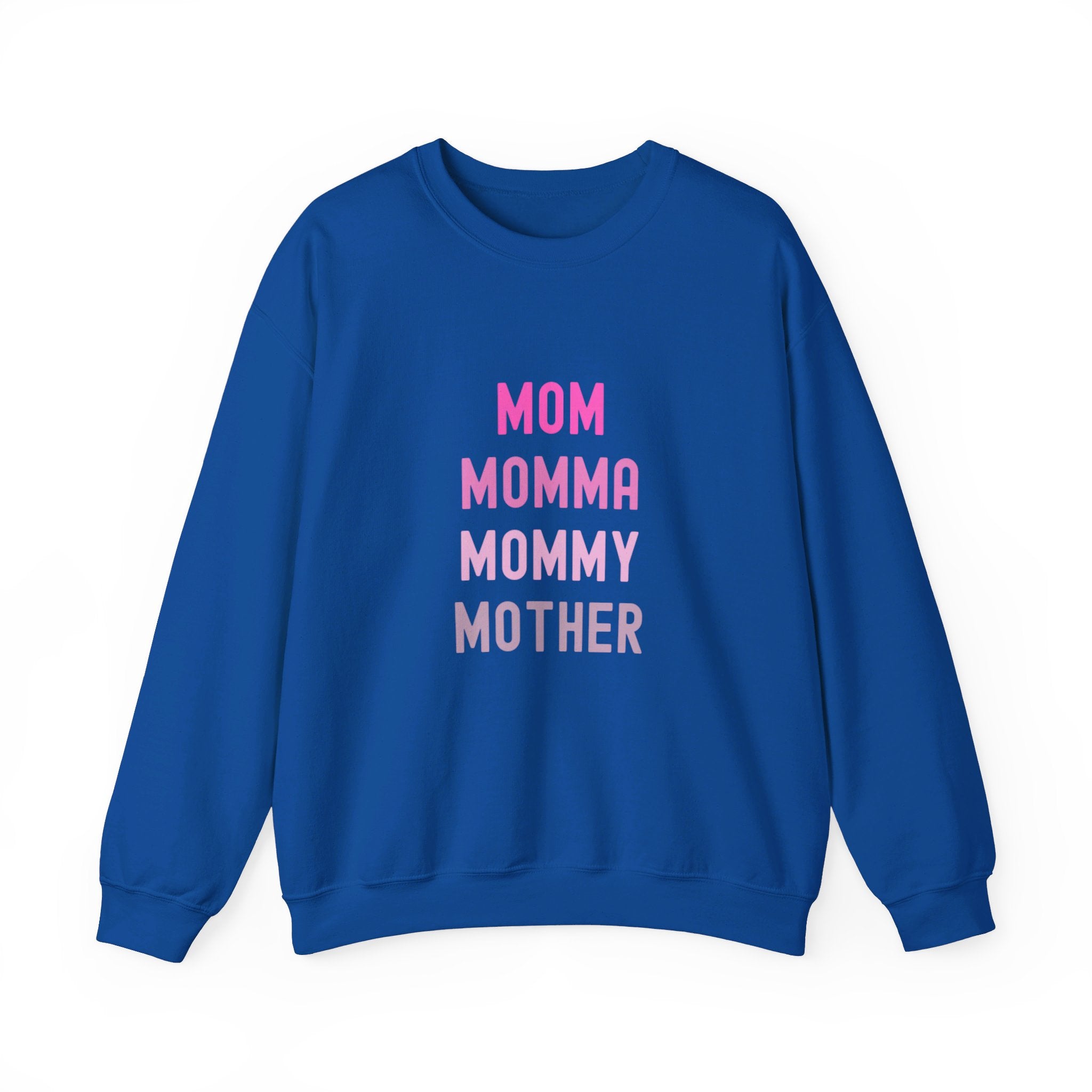 Mom Momma Mommy Mother Unisex Heavy Blend™ Crewneck Sweatshirt