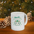 Kiss Me I'm Irish Cat Ceramic Mug